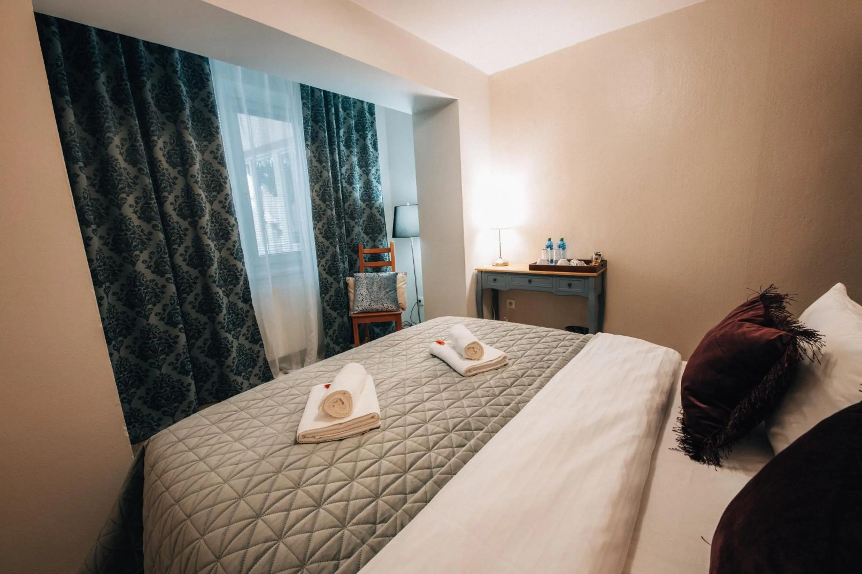 Bed in Hotel Telč
