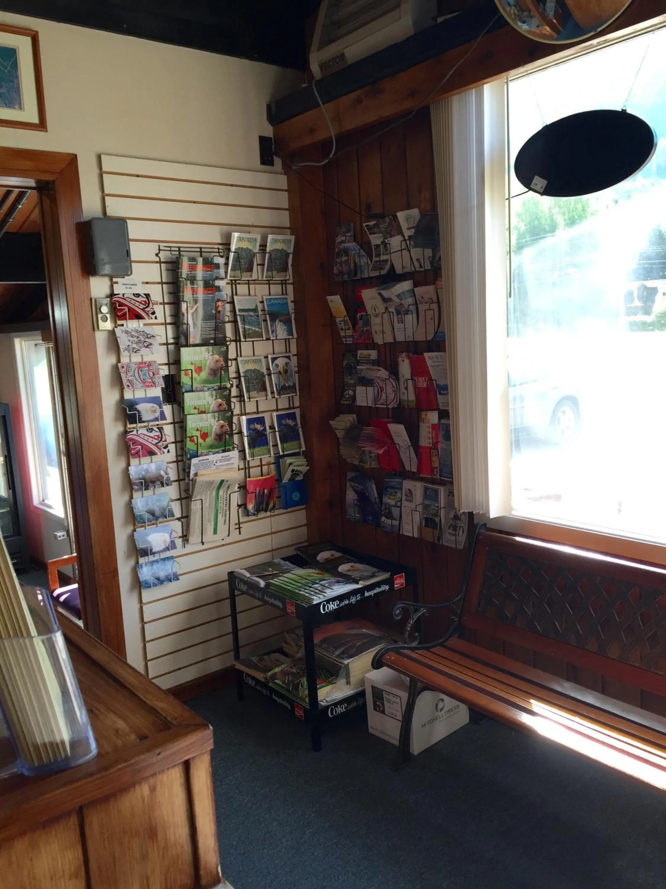 Lobby or reception in Copper River Motel