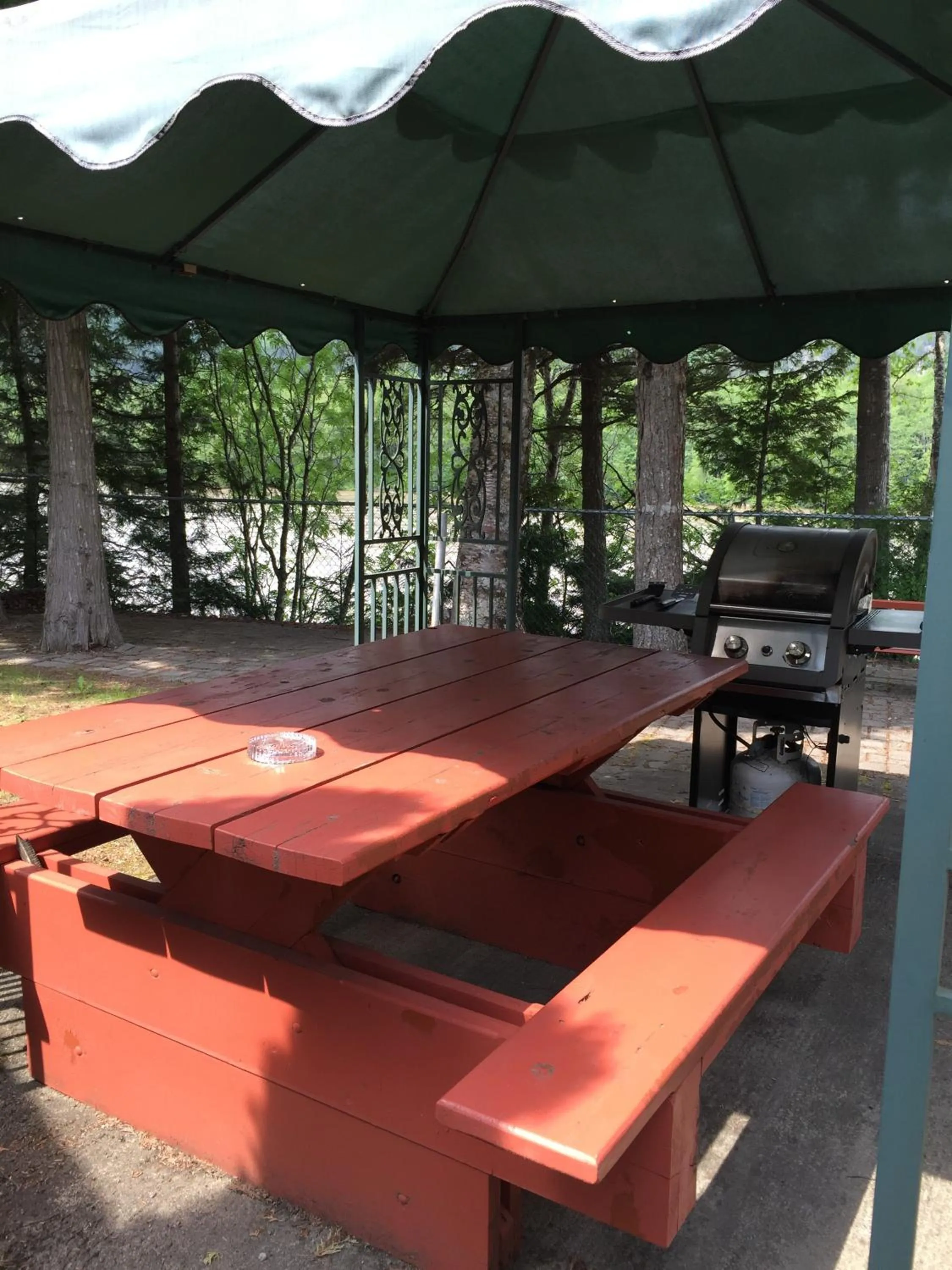 BBQ facilities in Copper River Motel