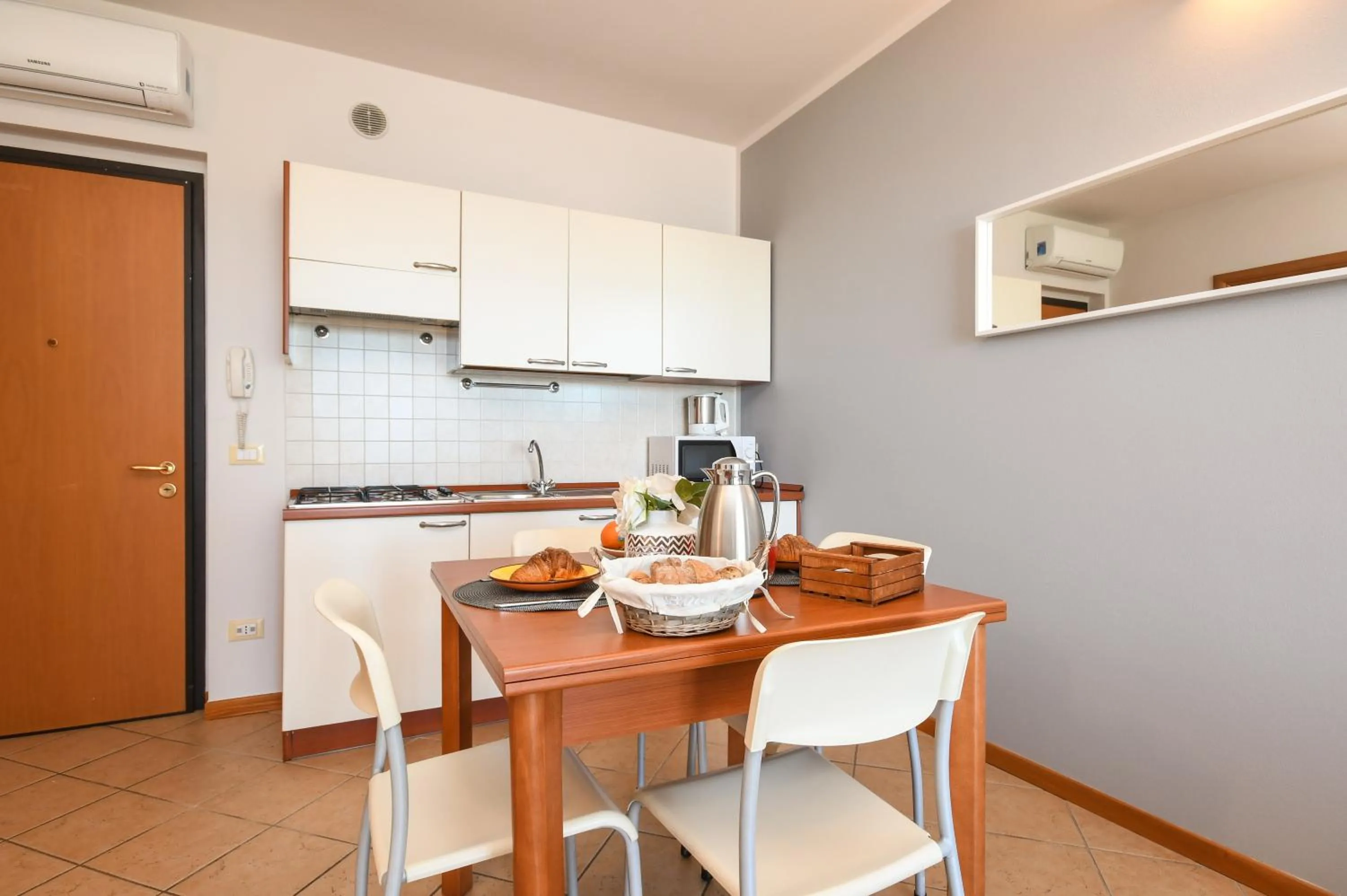 Kitchen or kitchenette in Casa dei Pescatori