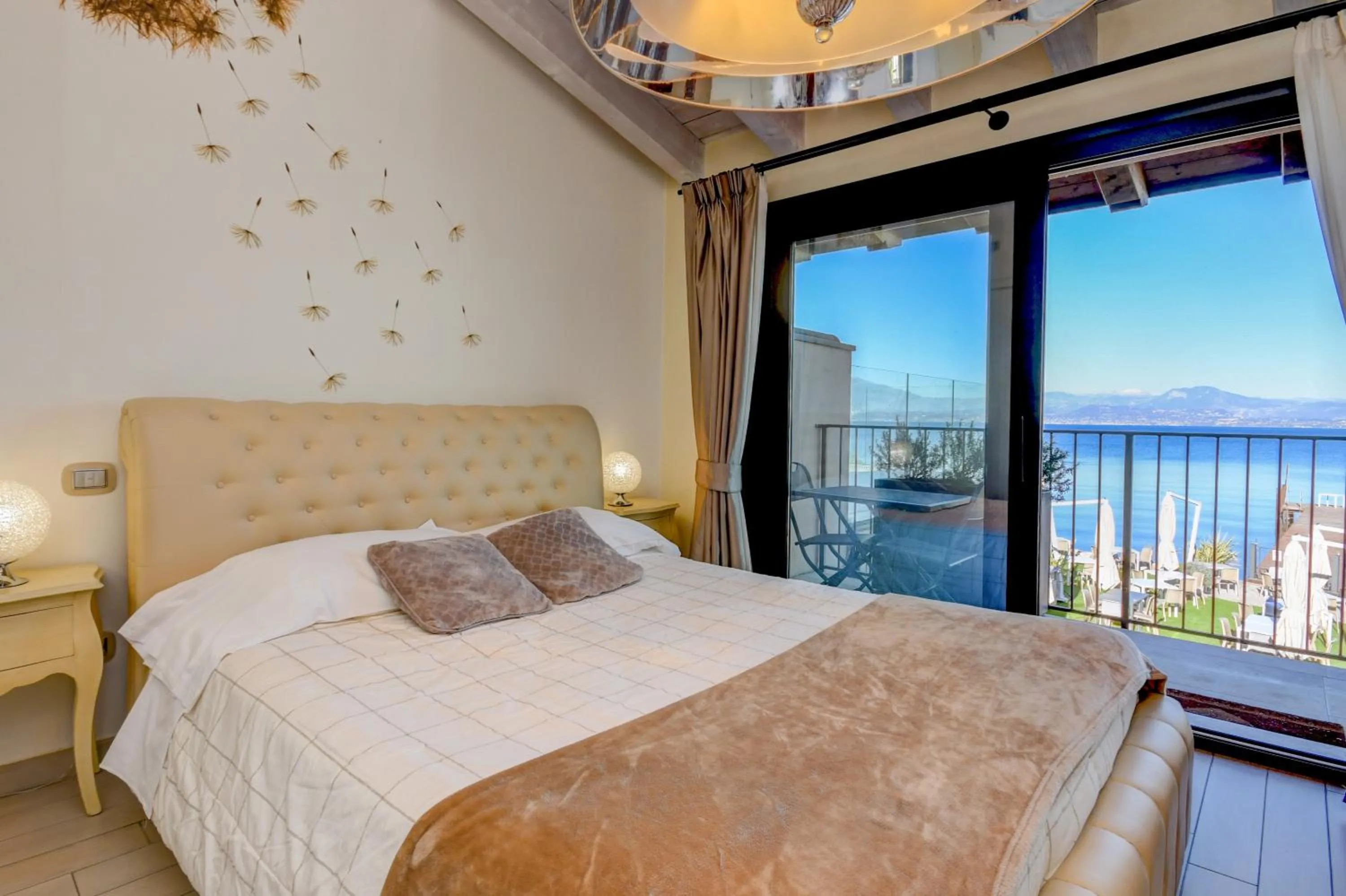 View (from property/room), Bed in Casa dei Pescatori