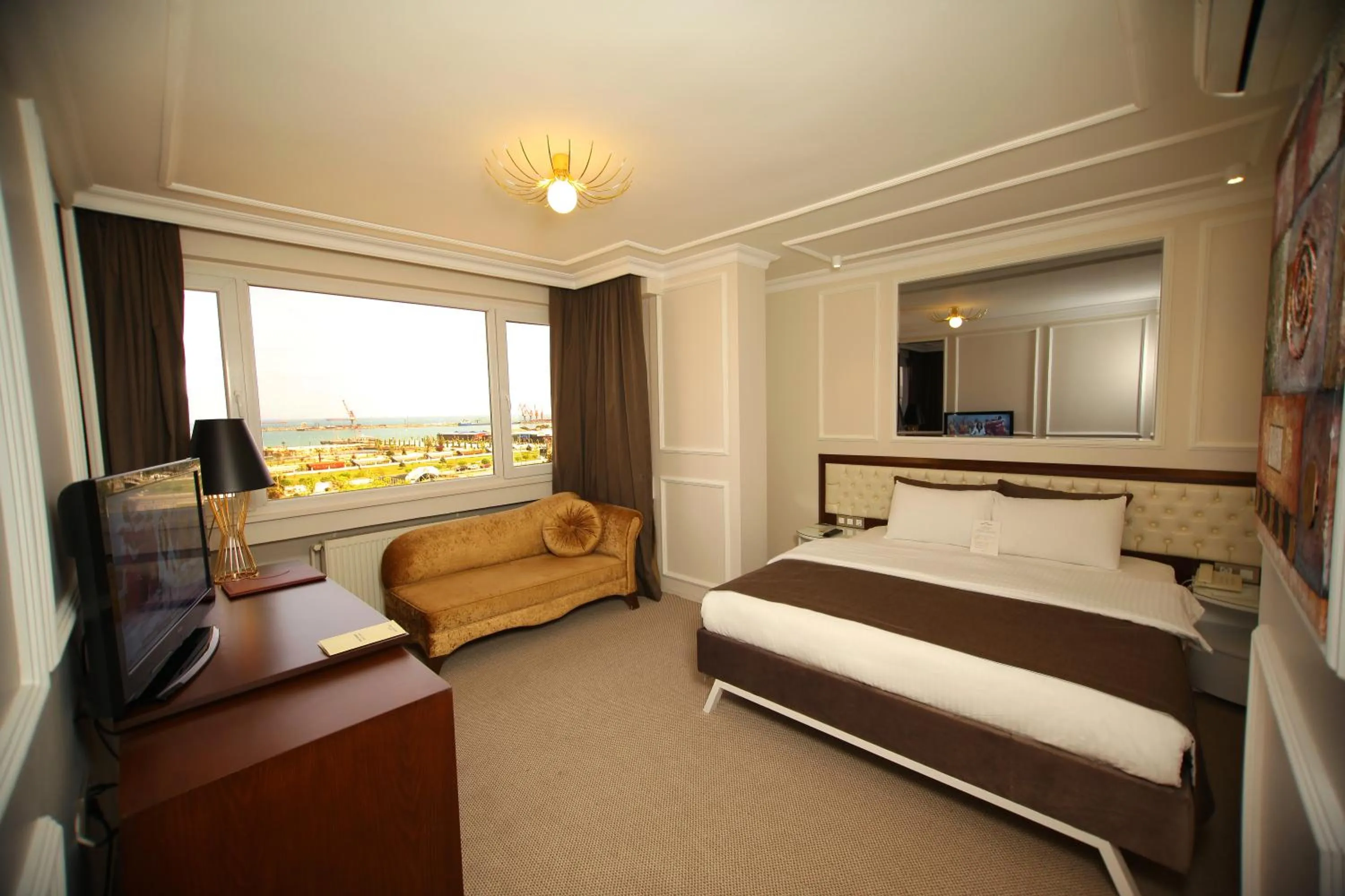 Bed in North Point Hotel