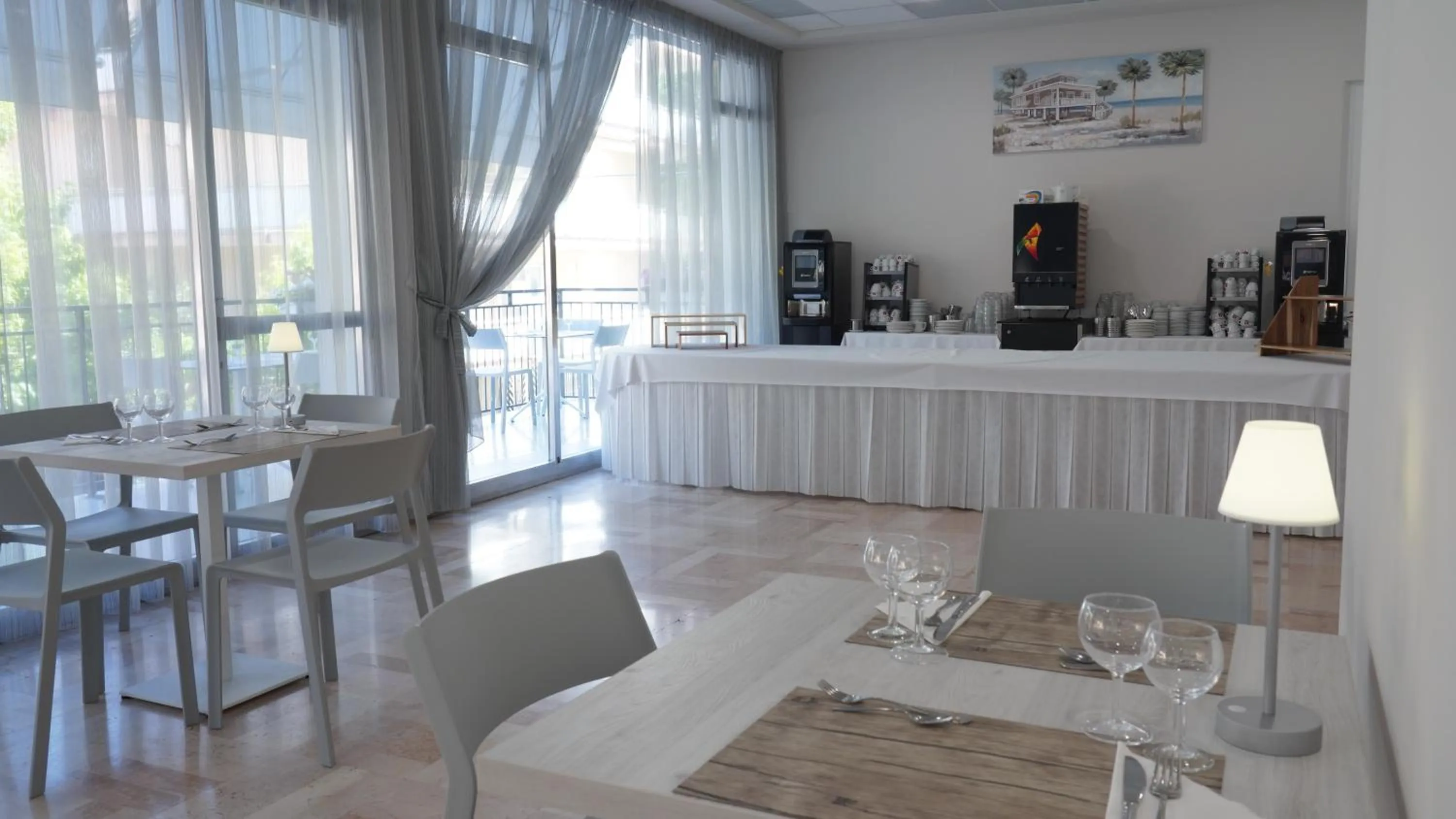 Buffet breakfast in Lively Hotel