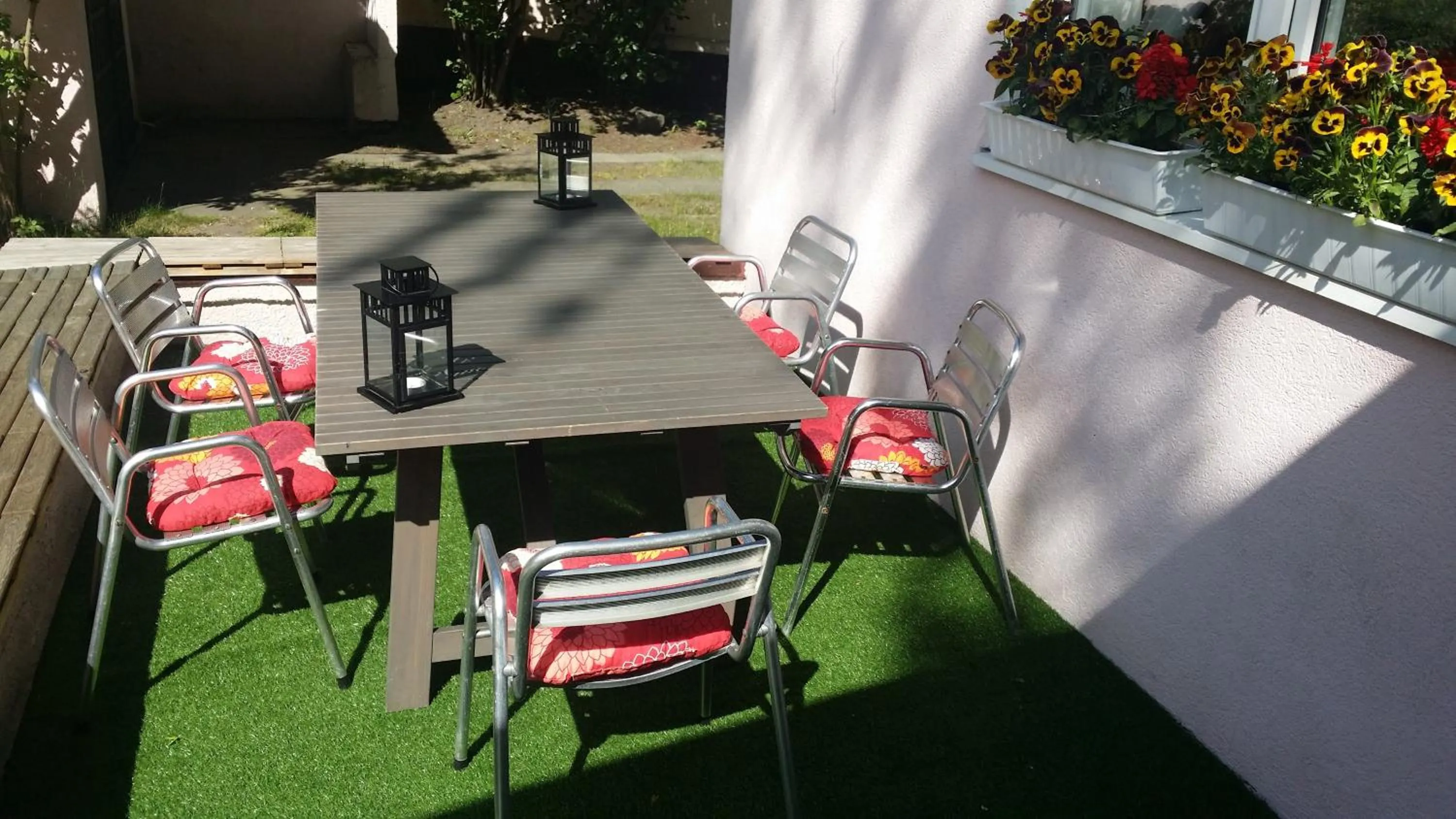 Balcony/Terrace in Hostelino