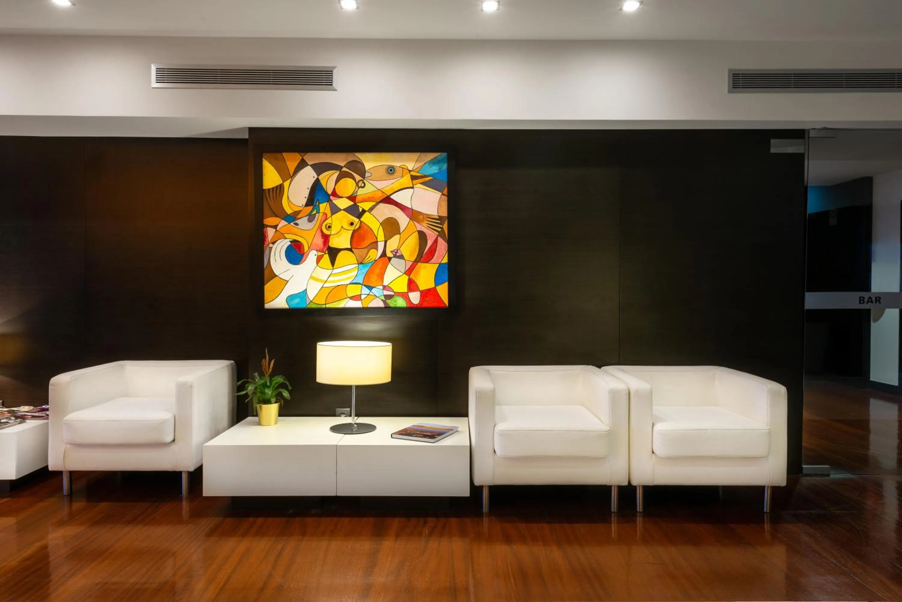 Lobby or reception in Hotel dos Zimbros