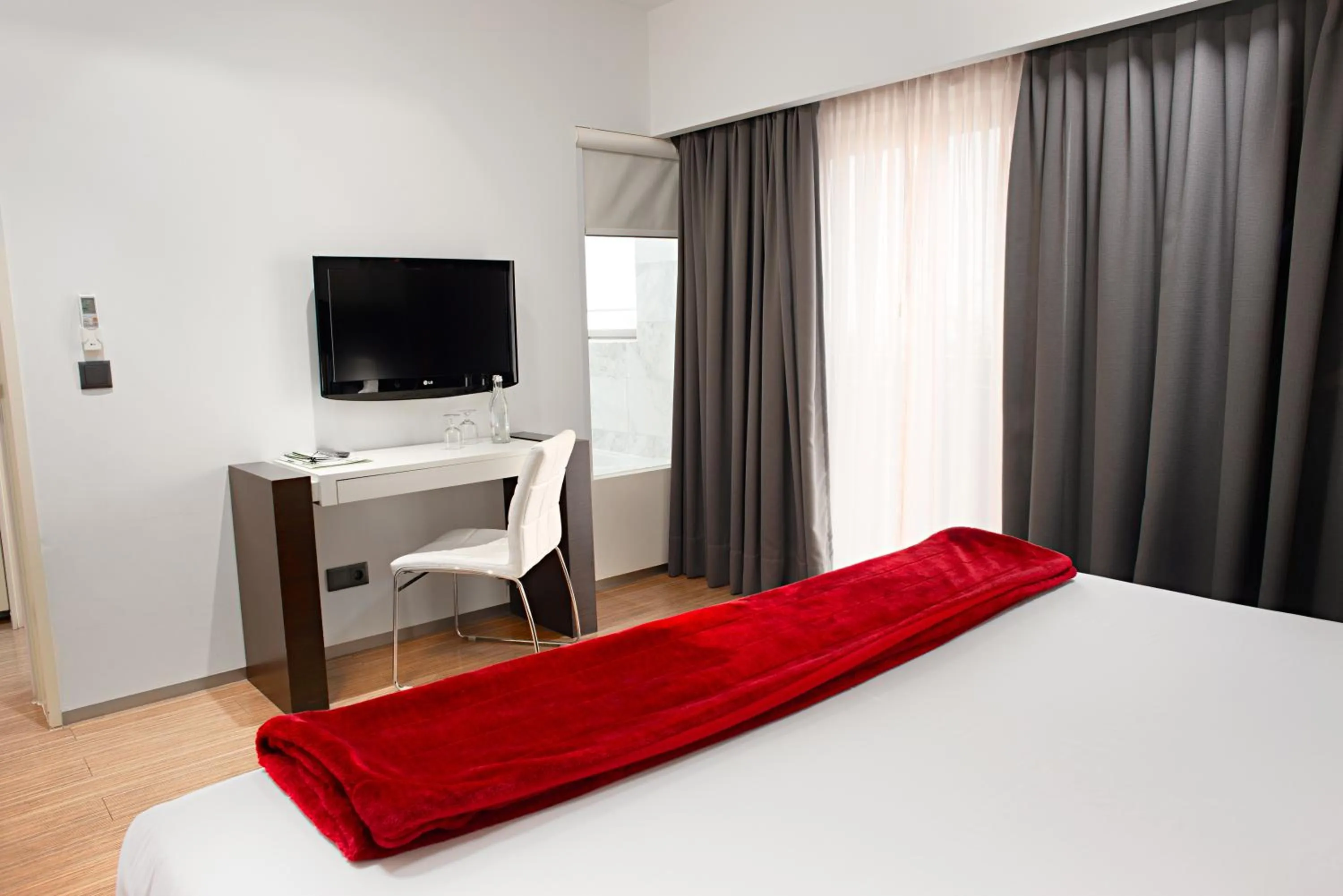 Bedroom, Bed in Hotel dos Zimbros