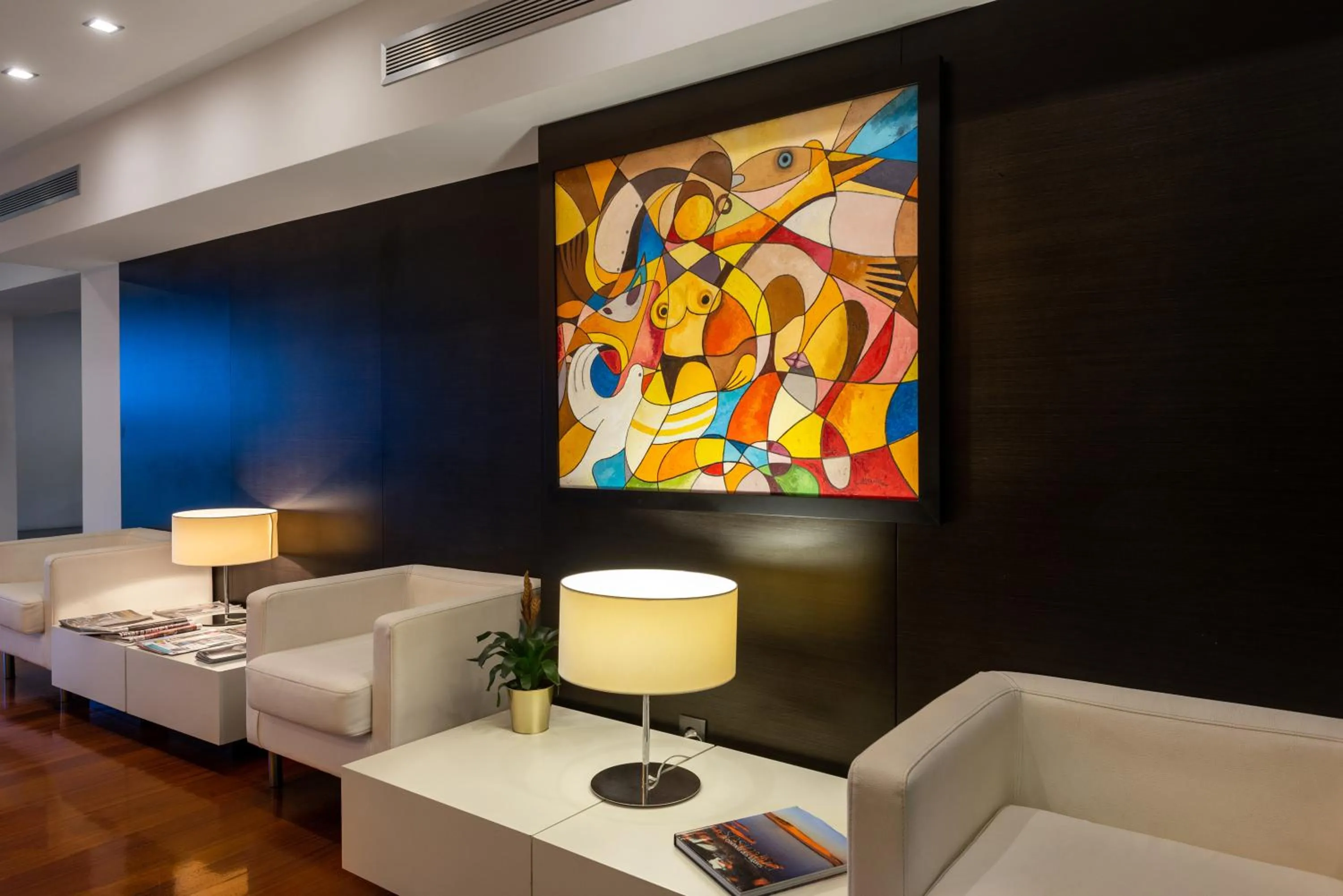 Lobby or reception, Bed in Hotel dos Zimbros