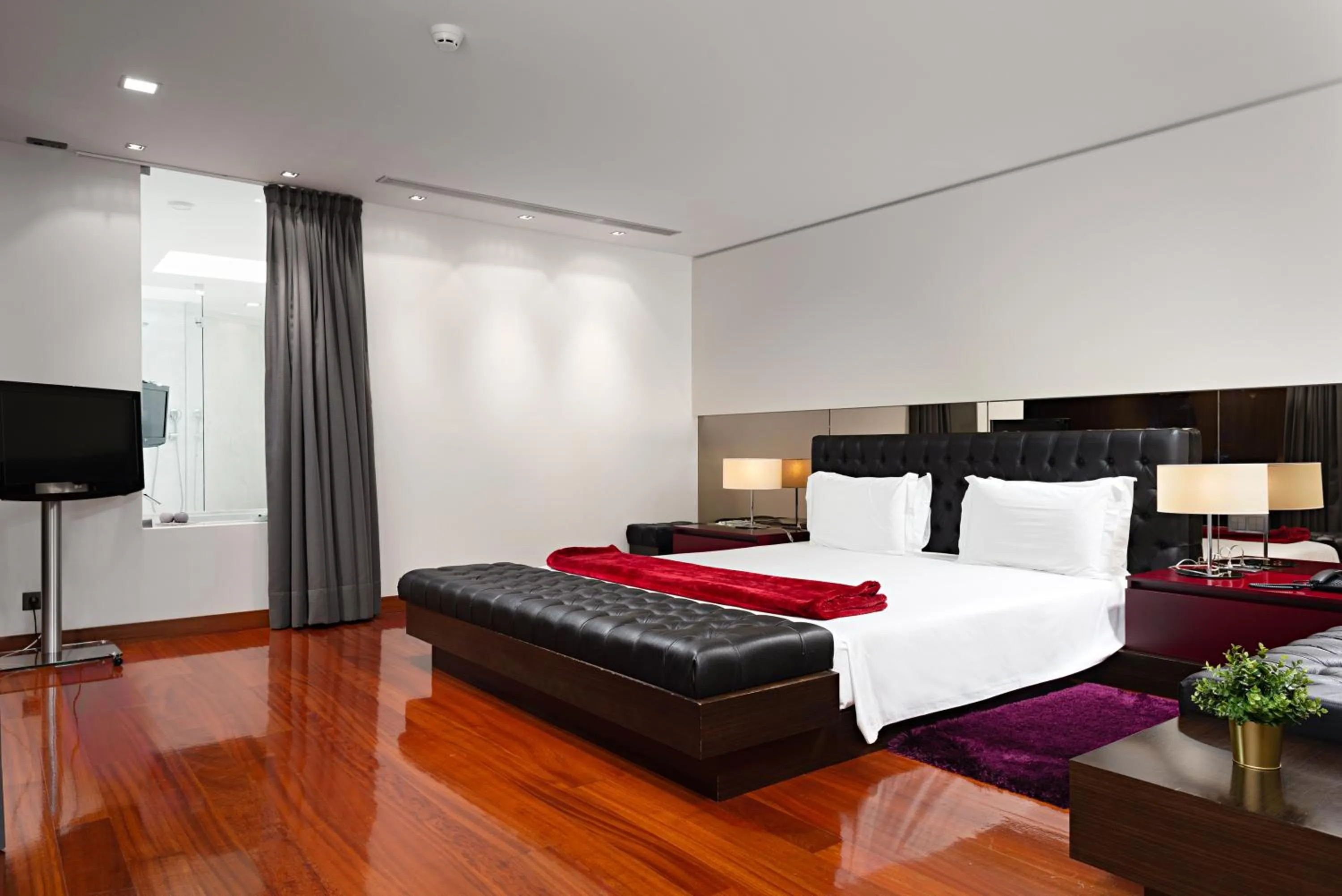 Bedroom, Bed in Hotel dos Zimbros