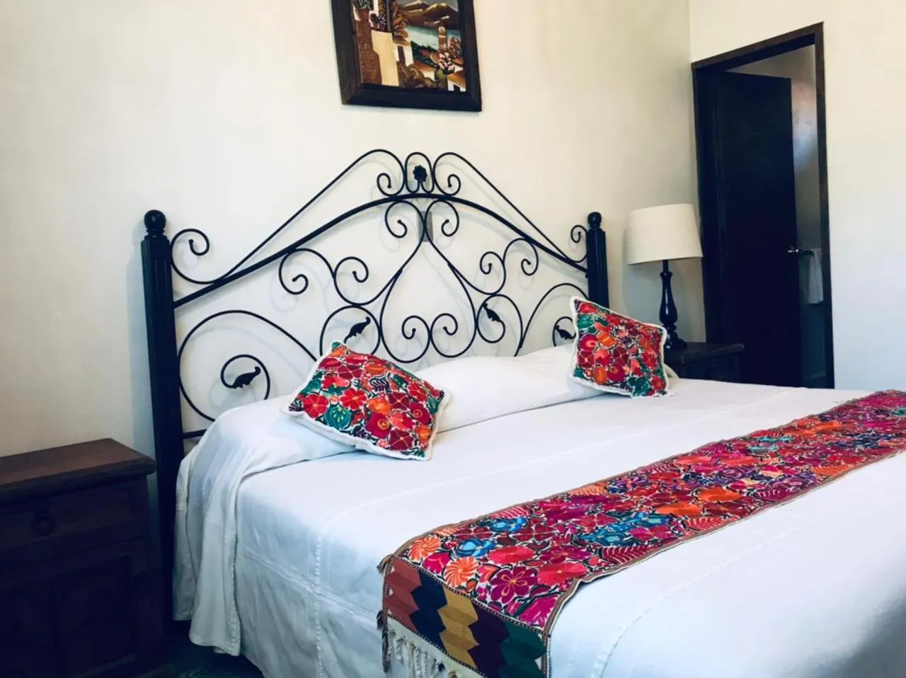 Bedroom, Bed in Posada Los Colorines