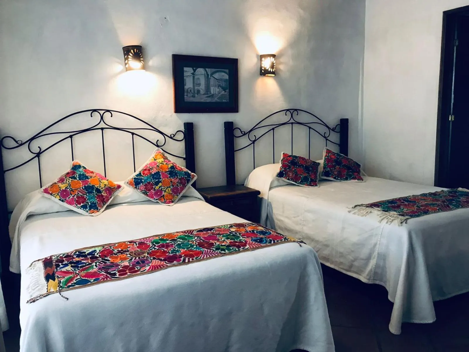 Bedroom, Bed in Posada Los Colorines