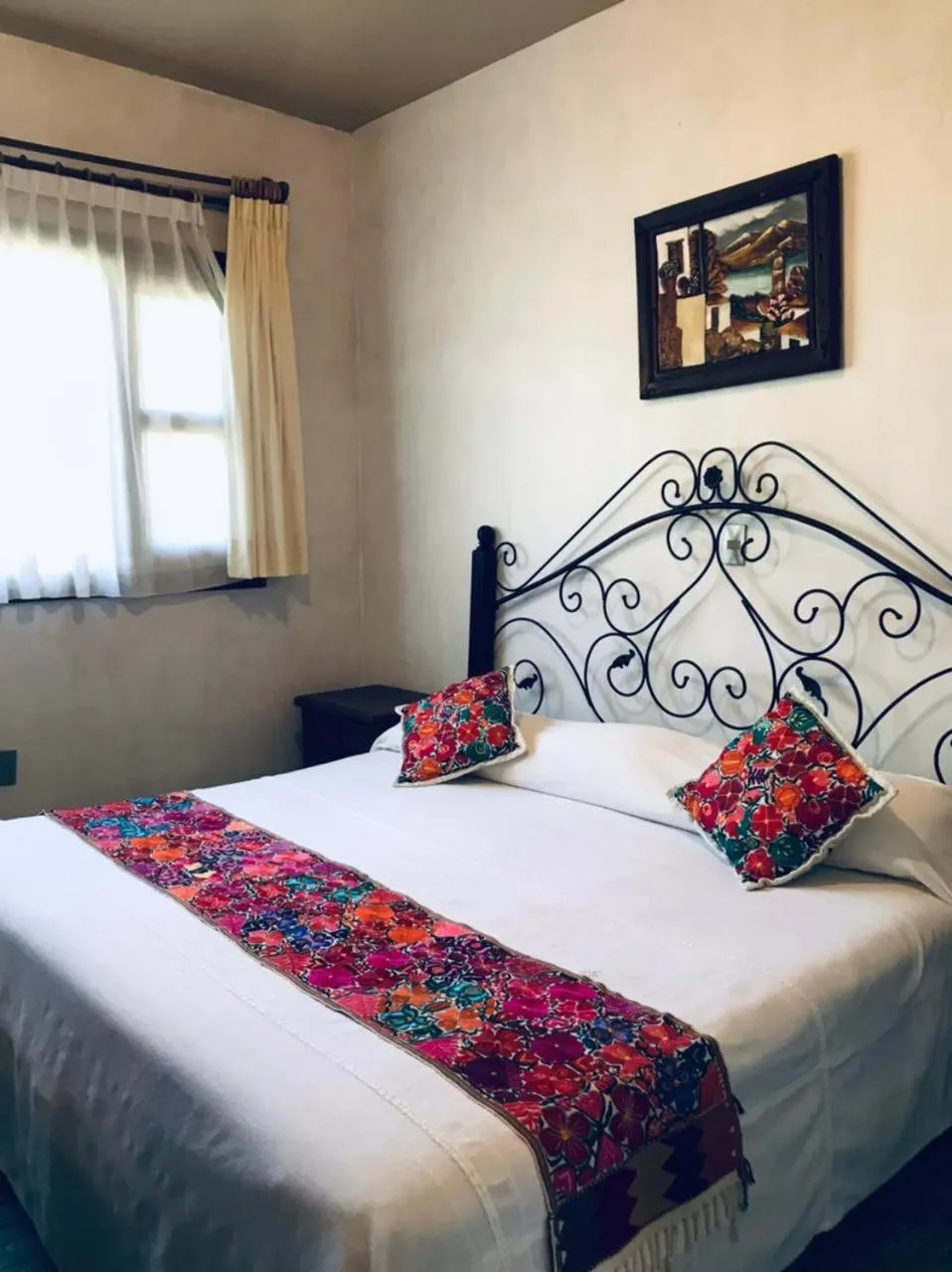 Bed in Posada Los Colorines