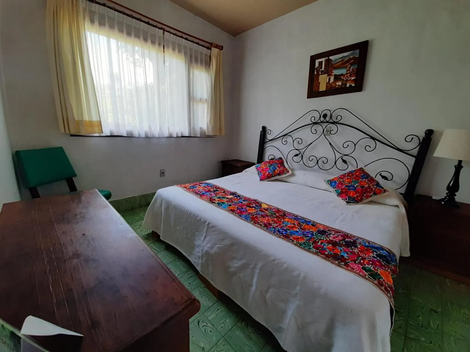 Bed in Posada Los Colorines
