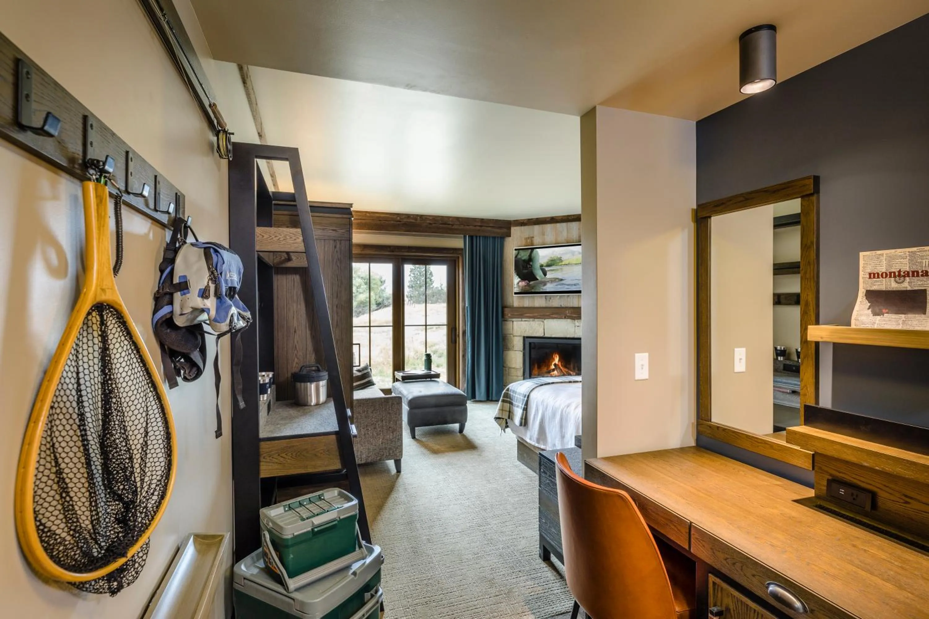 Decorative detail in Sage Lodge