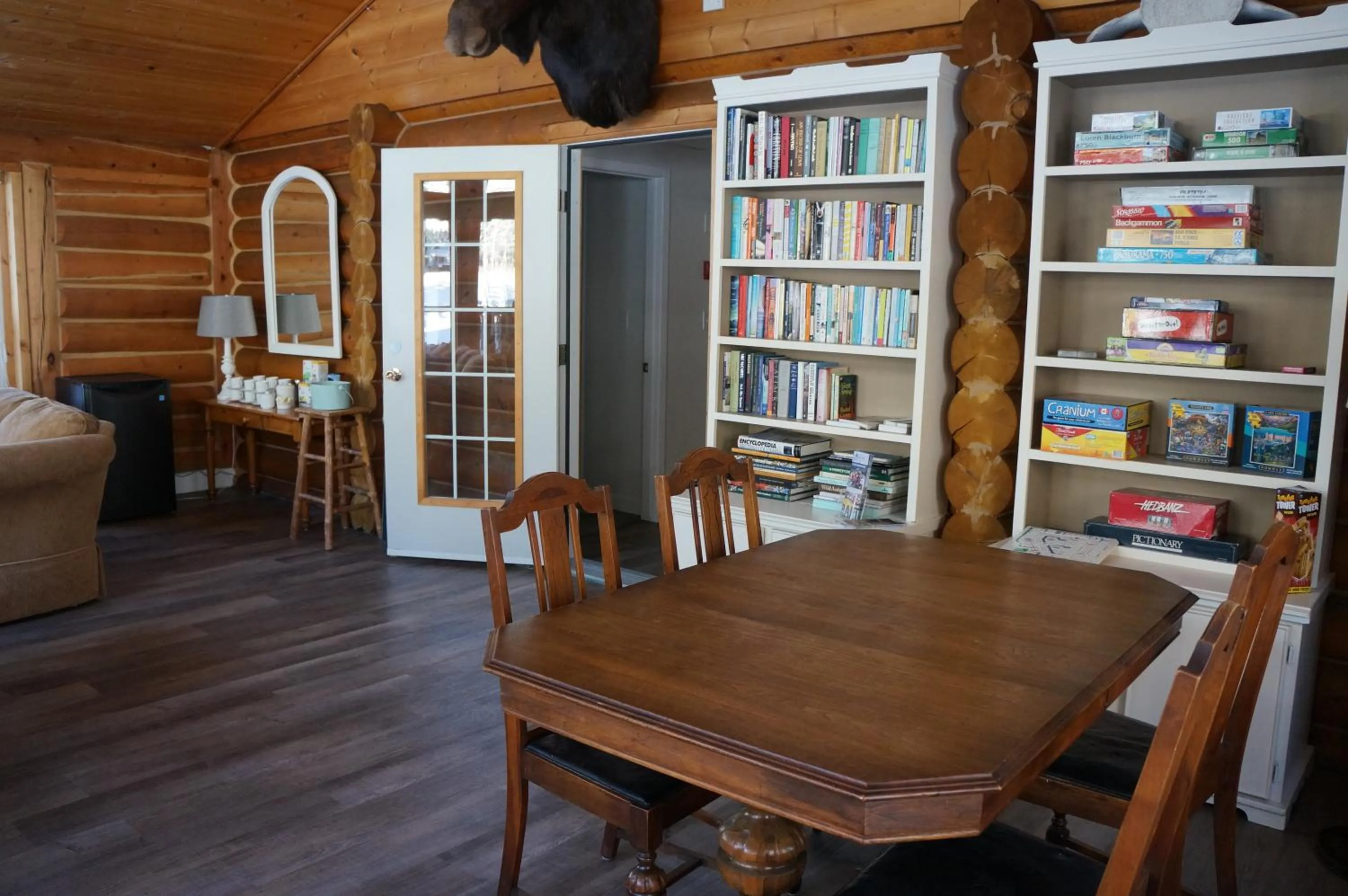 Library in Whitewater Lodge