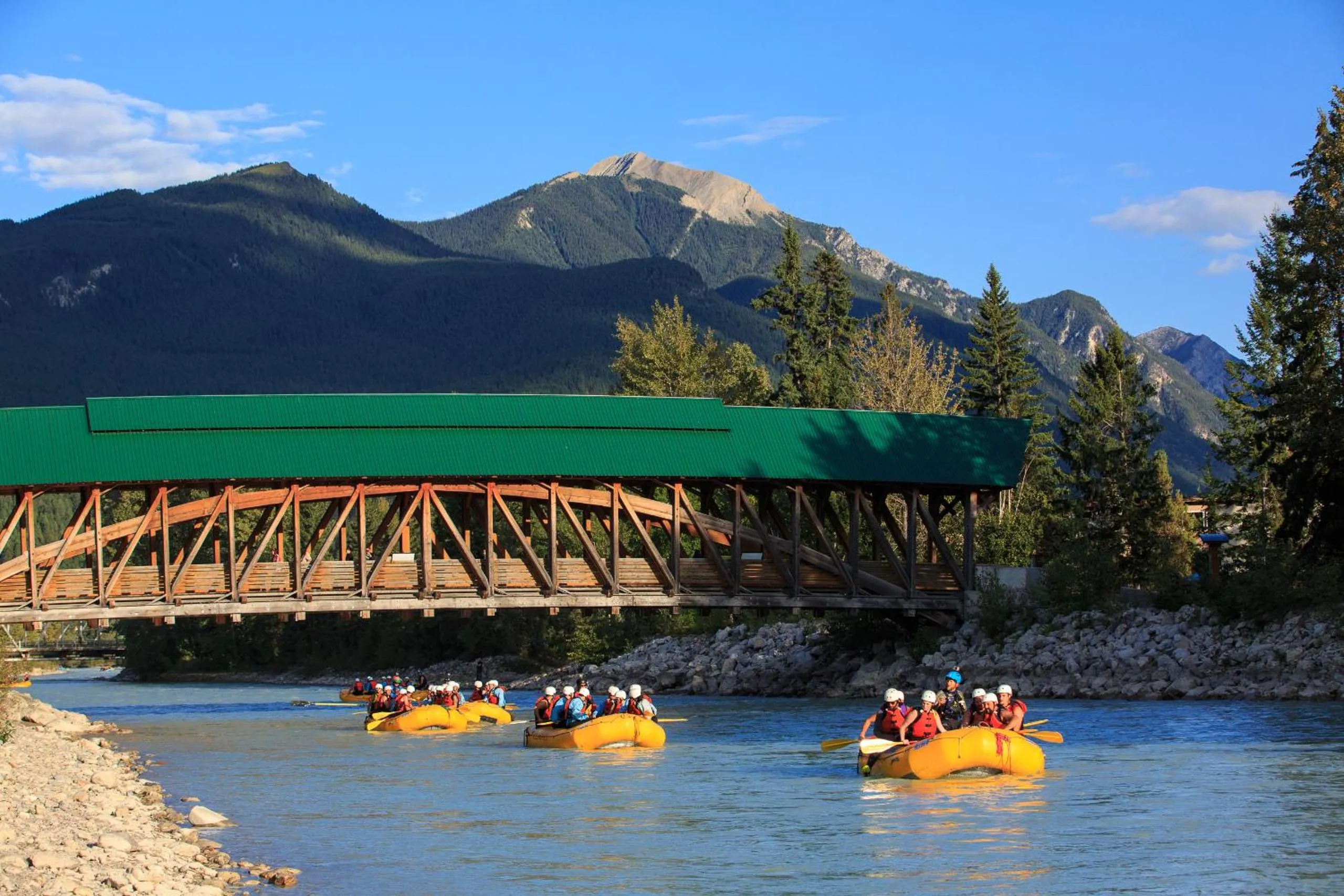 Off site in Whitewater Lodge