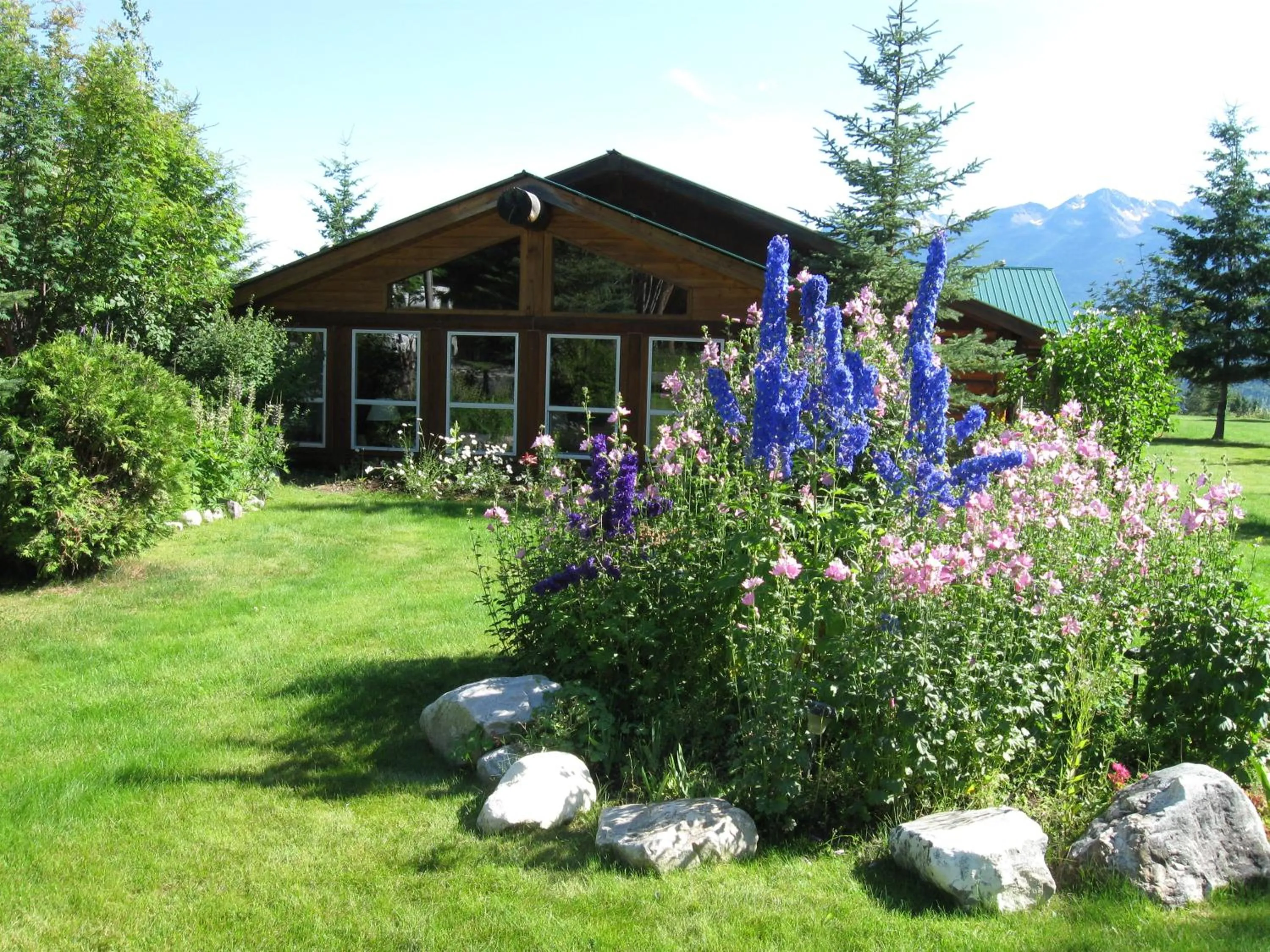 Garden in Whitewater Lodge
