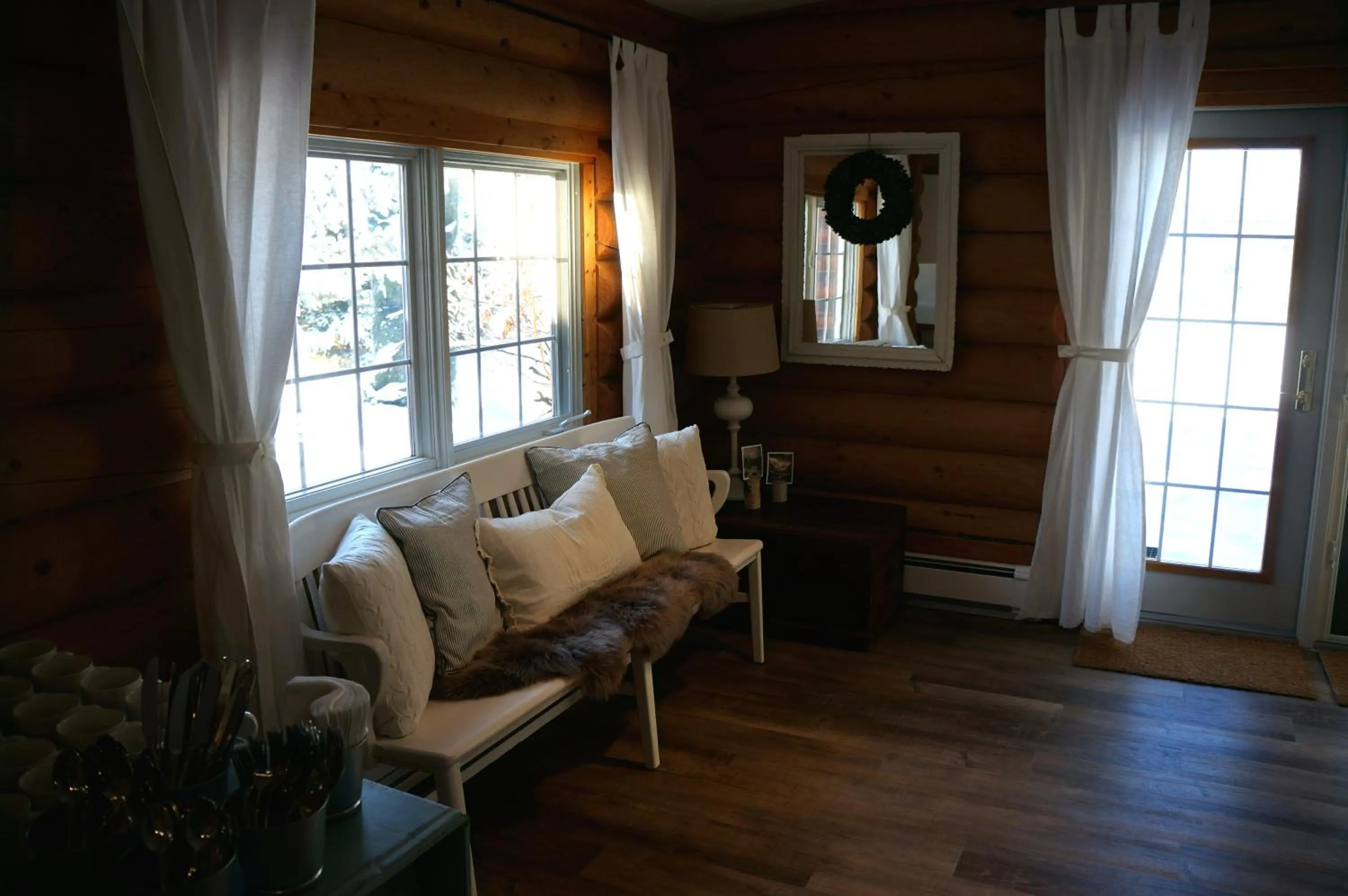 Living room in Whitewater Lodge