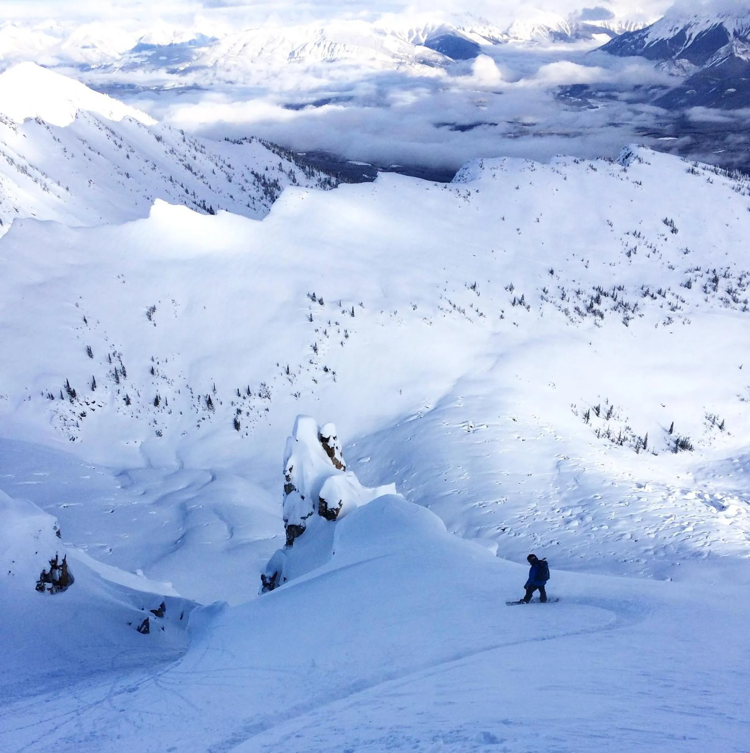 Skiing in Whitewater Lodge