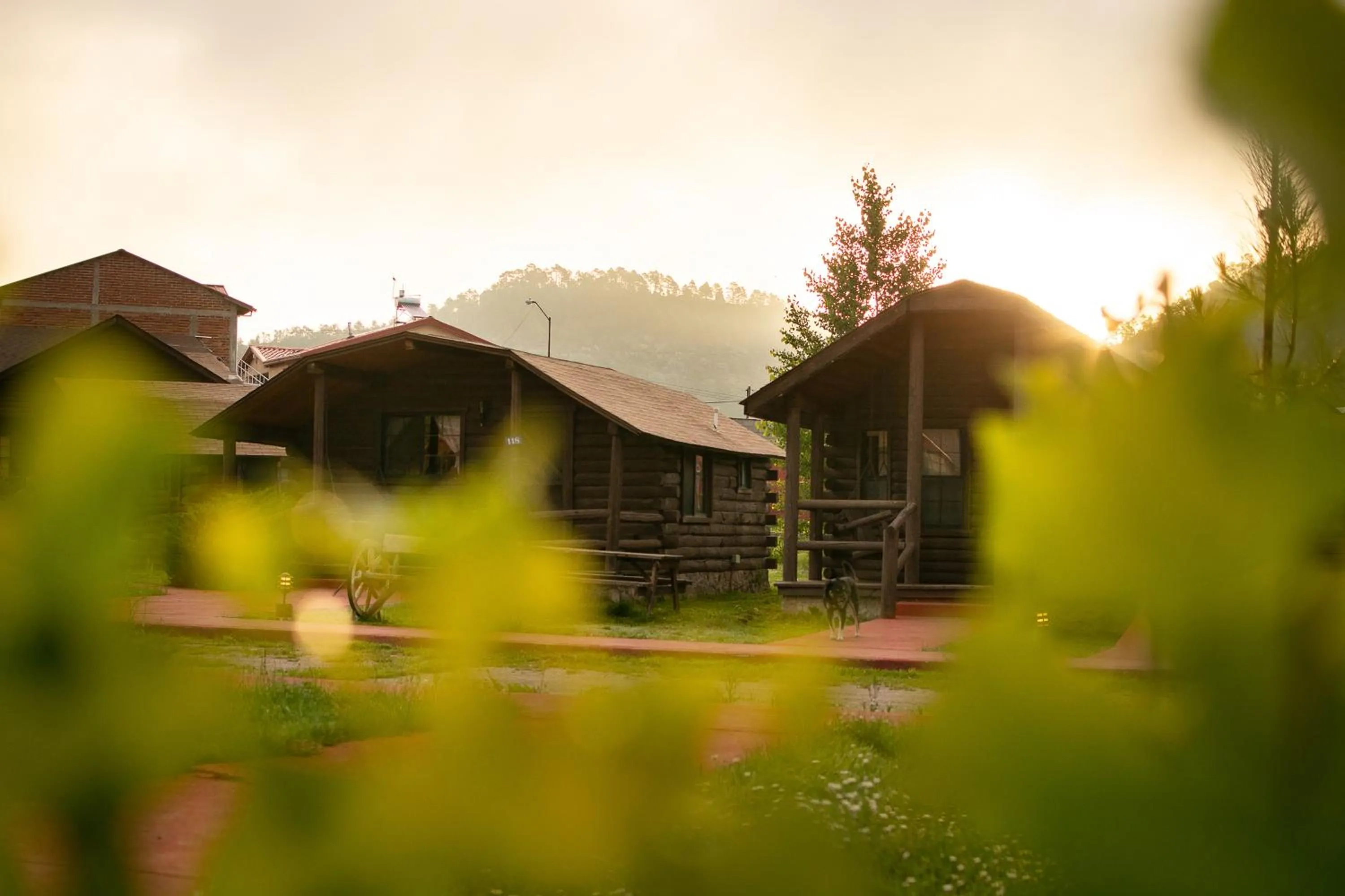 Property building in Villa Mexicana Creel Mountain Lodge