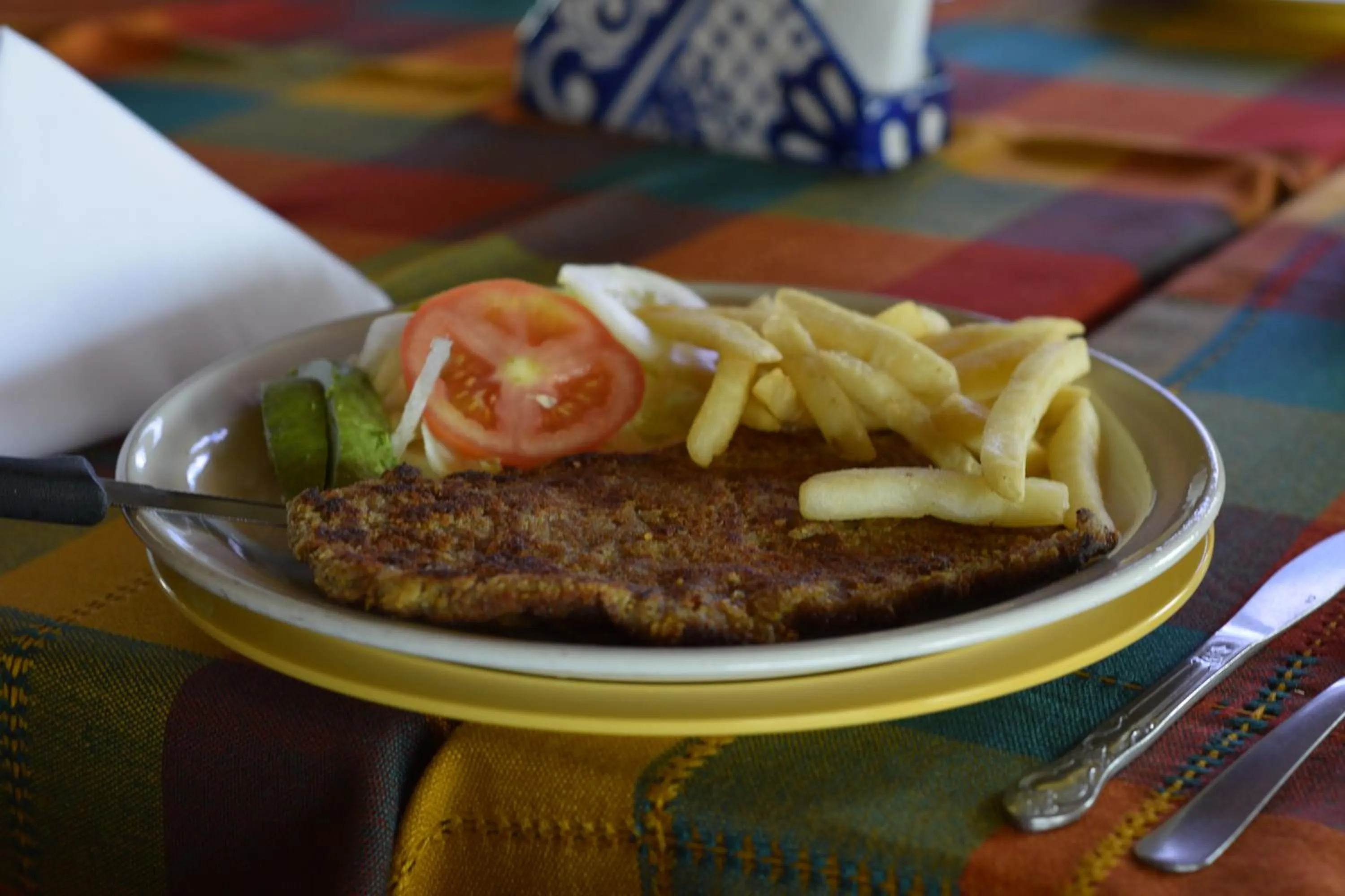 Breakfast in Villa Mexicana Creel Mountain Lodge