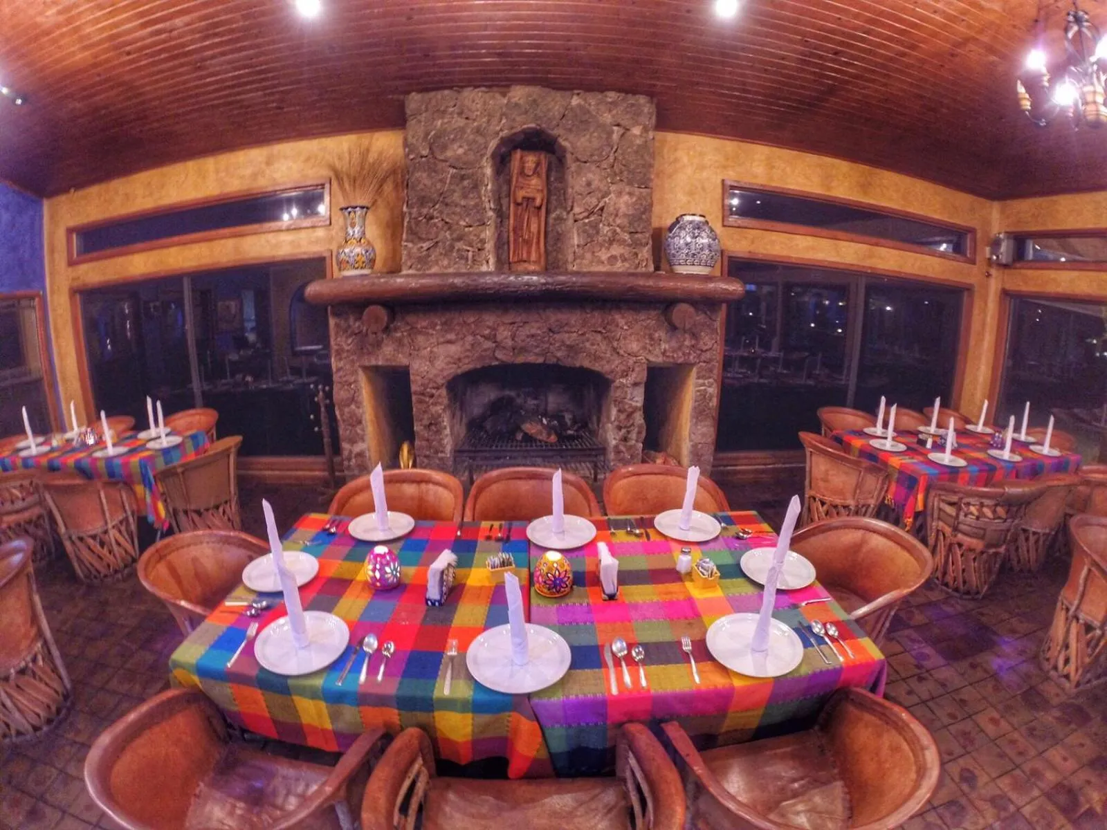 Property building in Villa Mexicana Creel Mountain Lodge