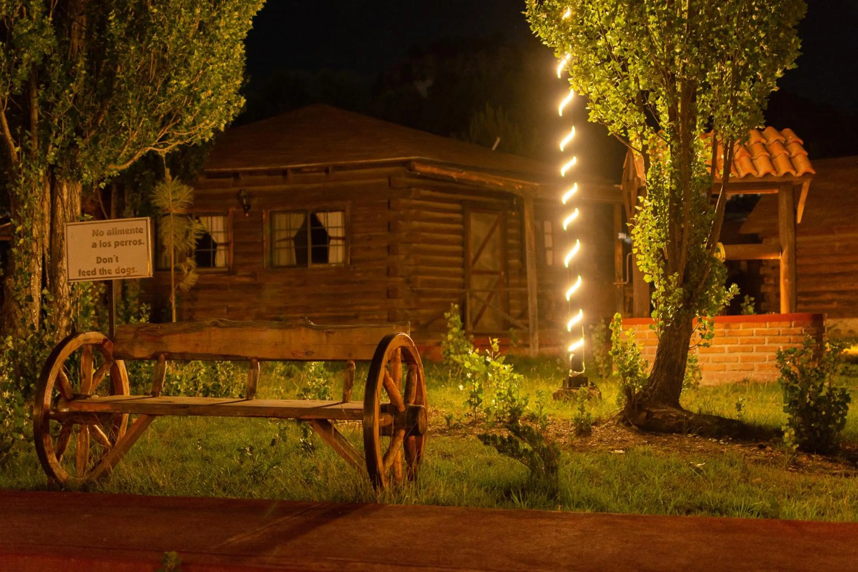 Garden in Villa Mexicana Creel Mountain Lodge