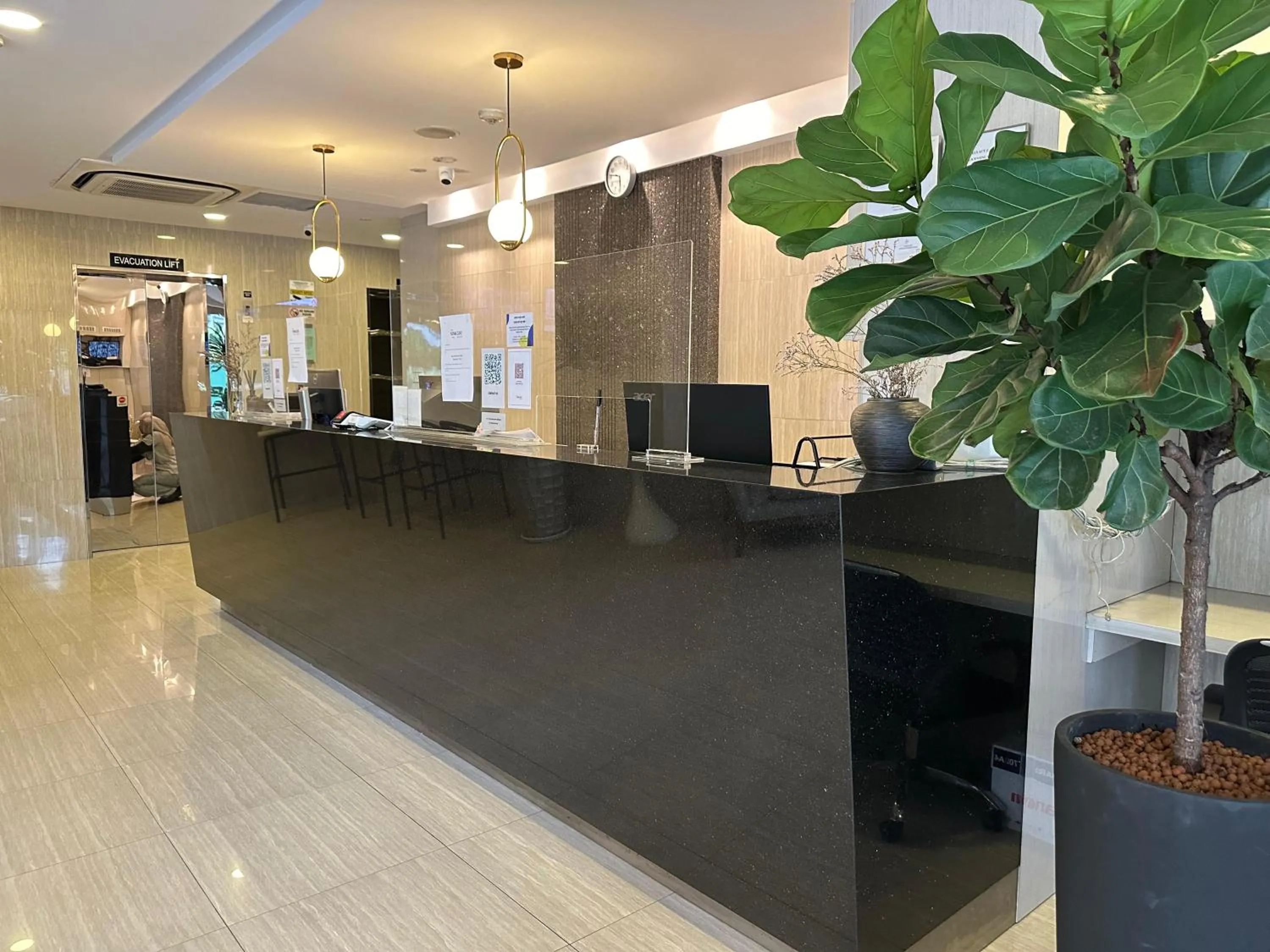 Lobby or reception in The Snooze Hotel at Bugis