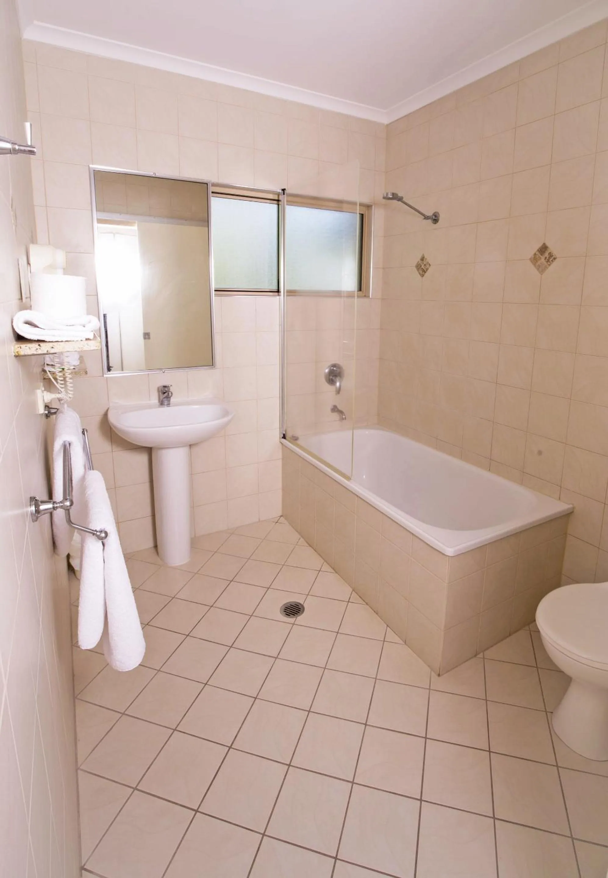 Shower in Mission Reef Resort