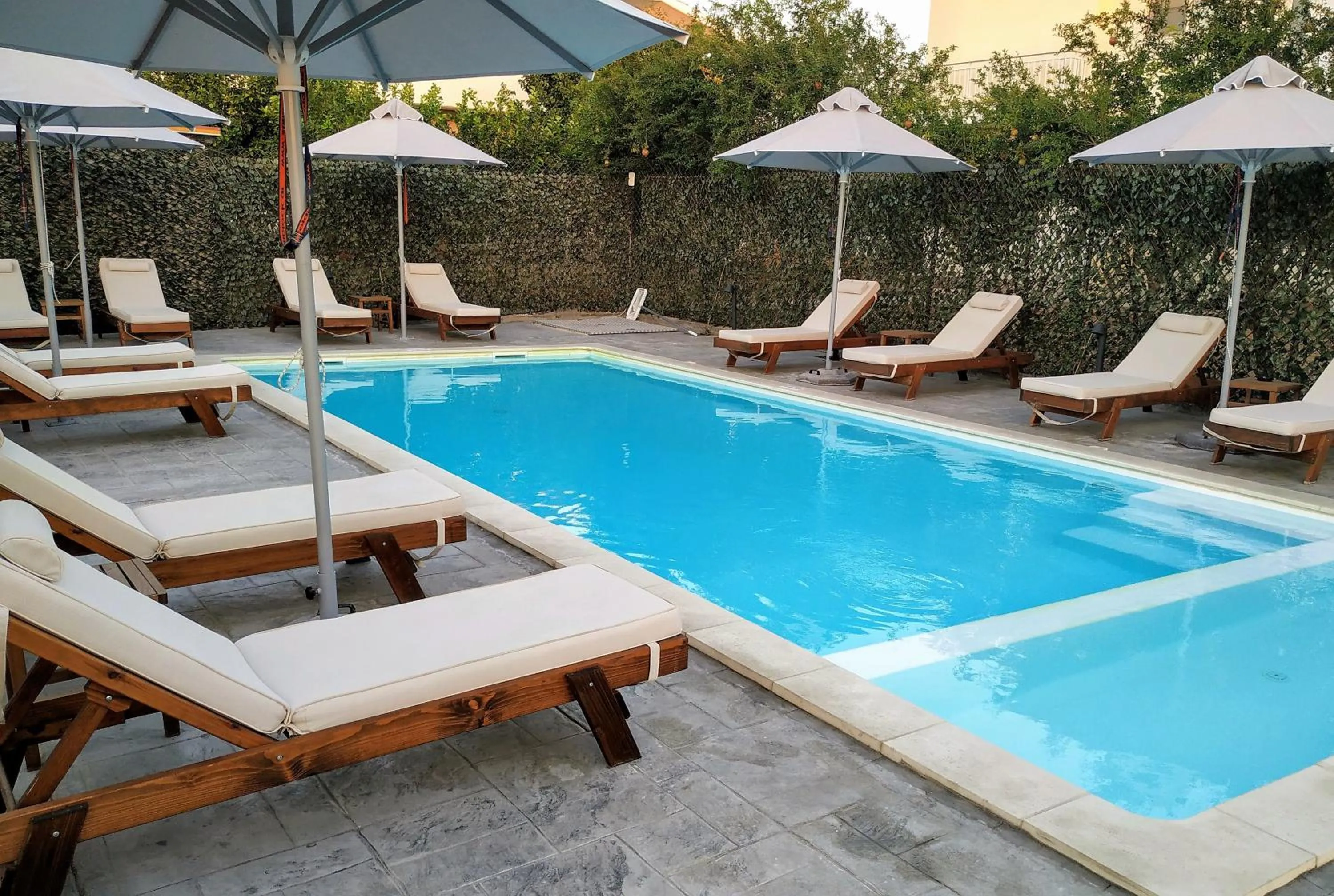 Swimming pool in L & C Boutique Apartments