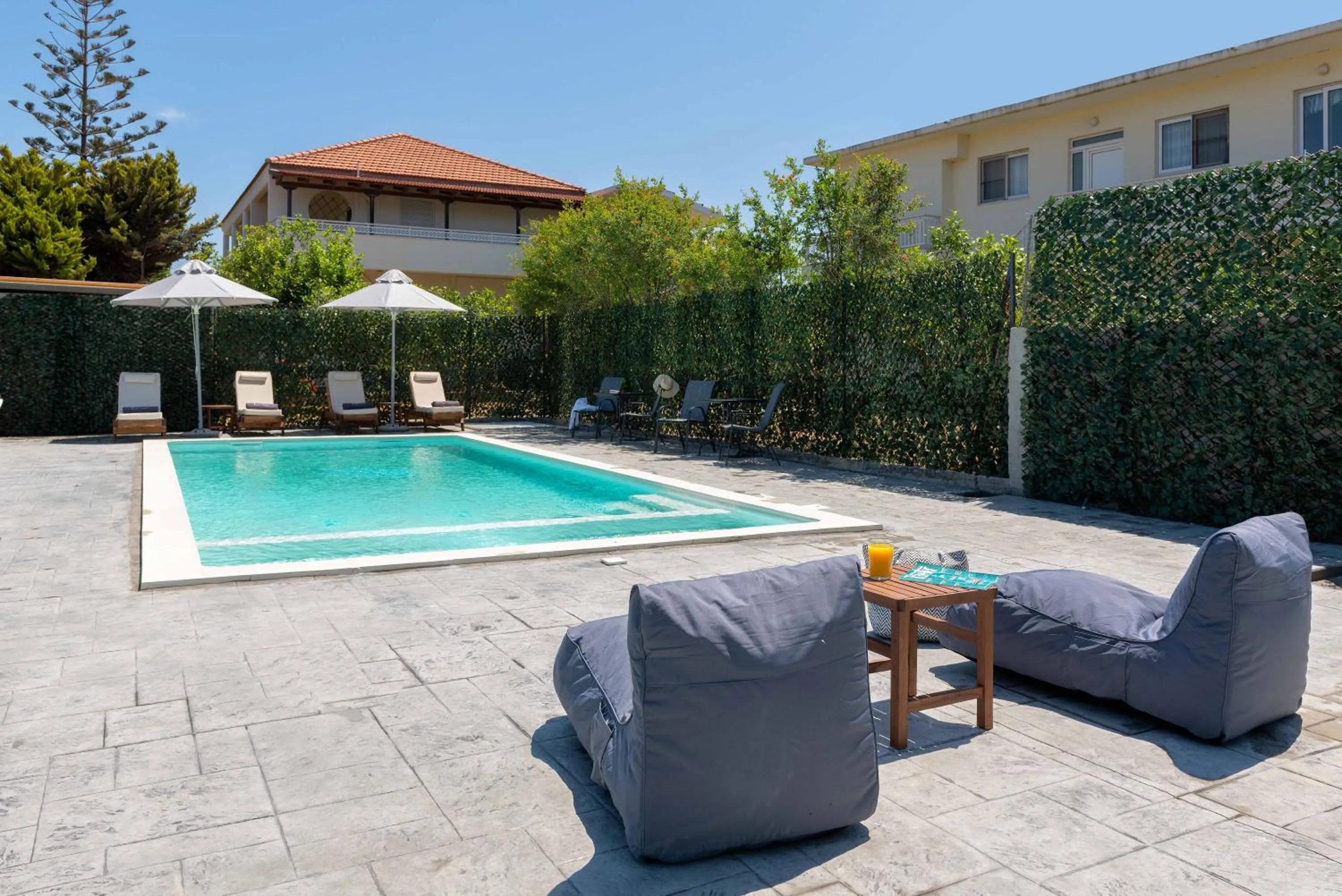 Swimming pool in L & C Boutique Apartments