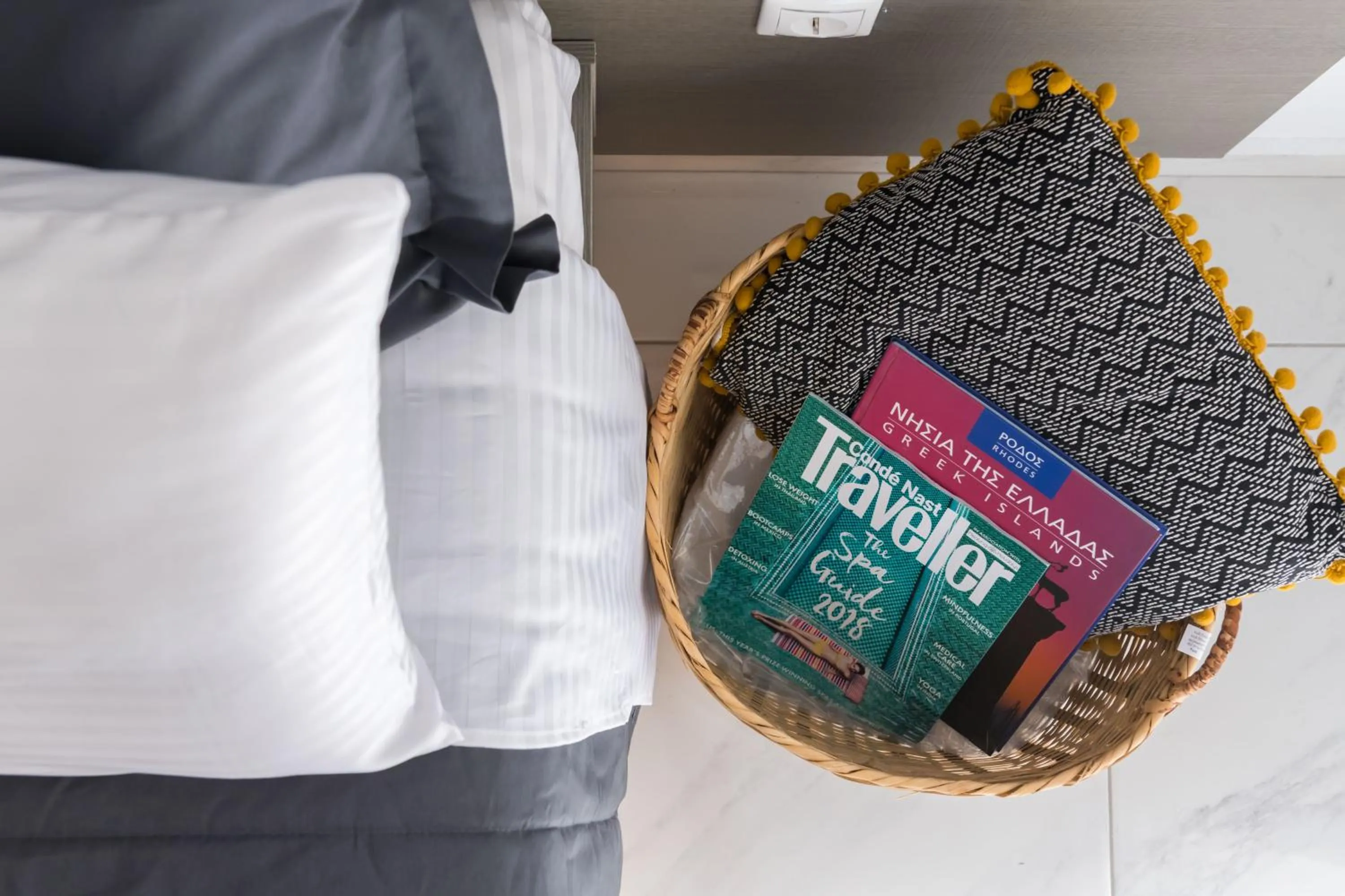 Decorative detail in L & C Boutique Apartments