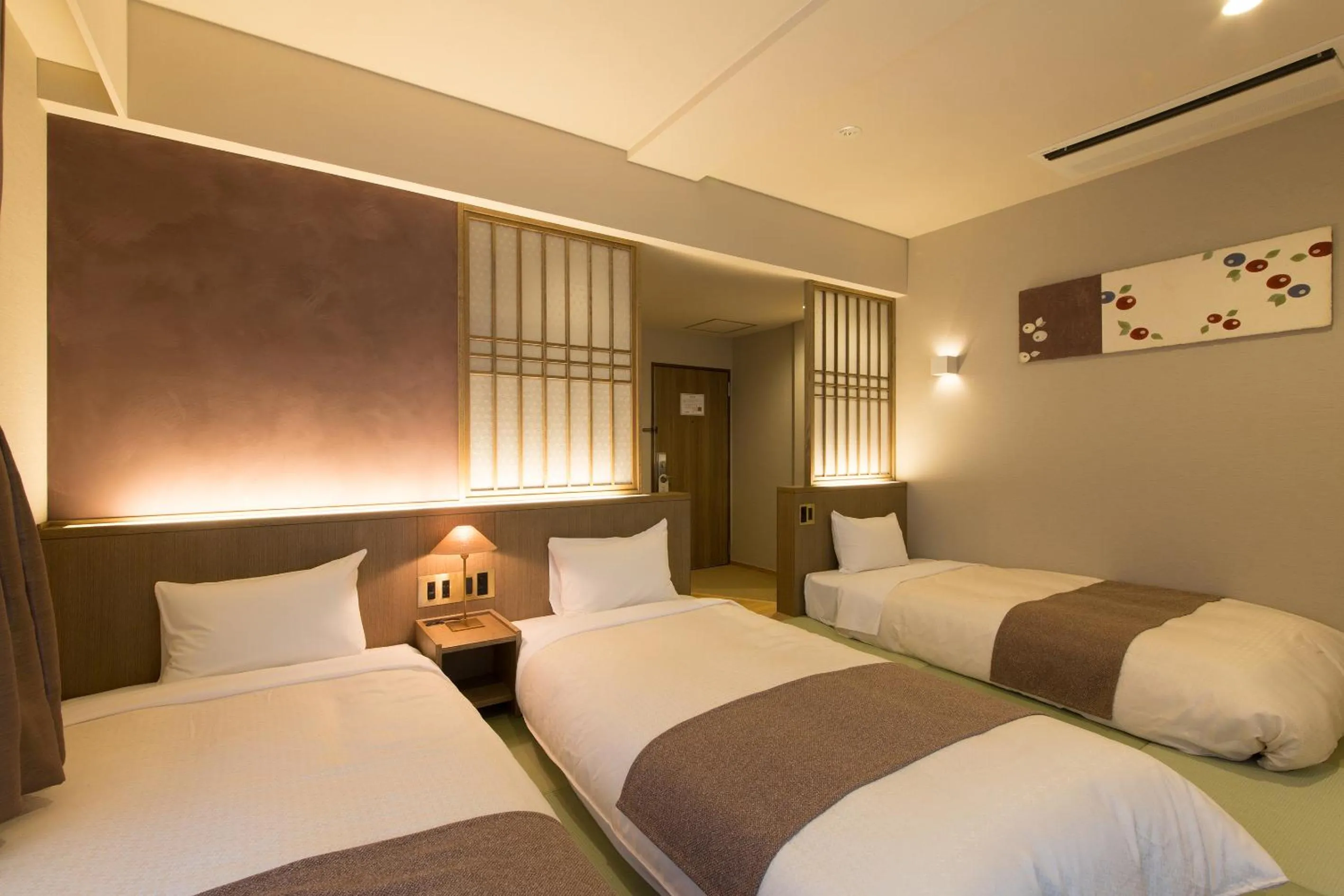 Bed in Matsue New Urban Hotel