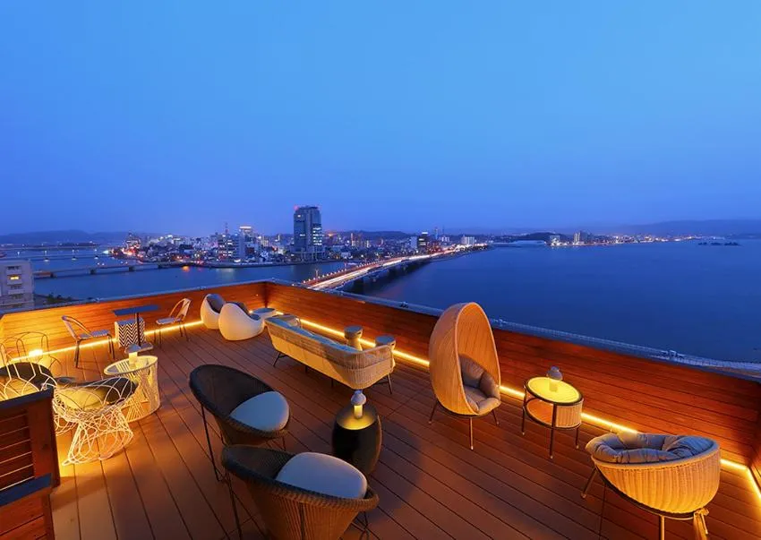 Balcony/Terrace in Matsue New Urban Hotel
