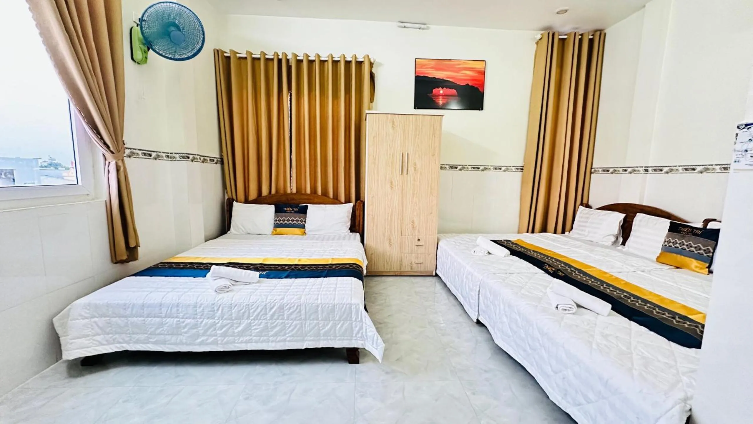 Property building, Bed in Khách Sạn Thiên Trí Lý Sơn