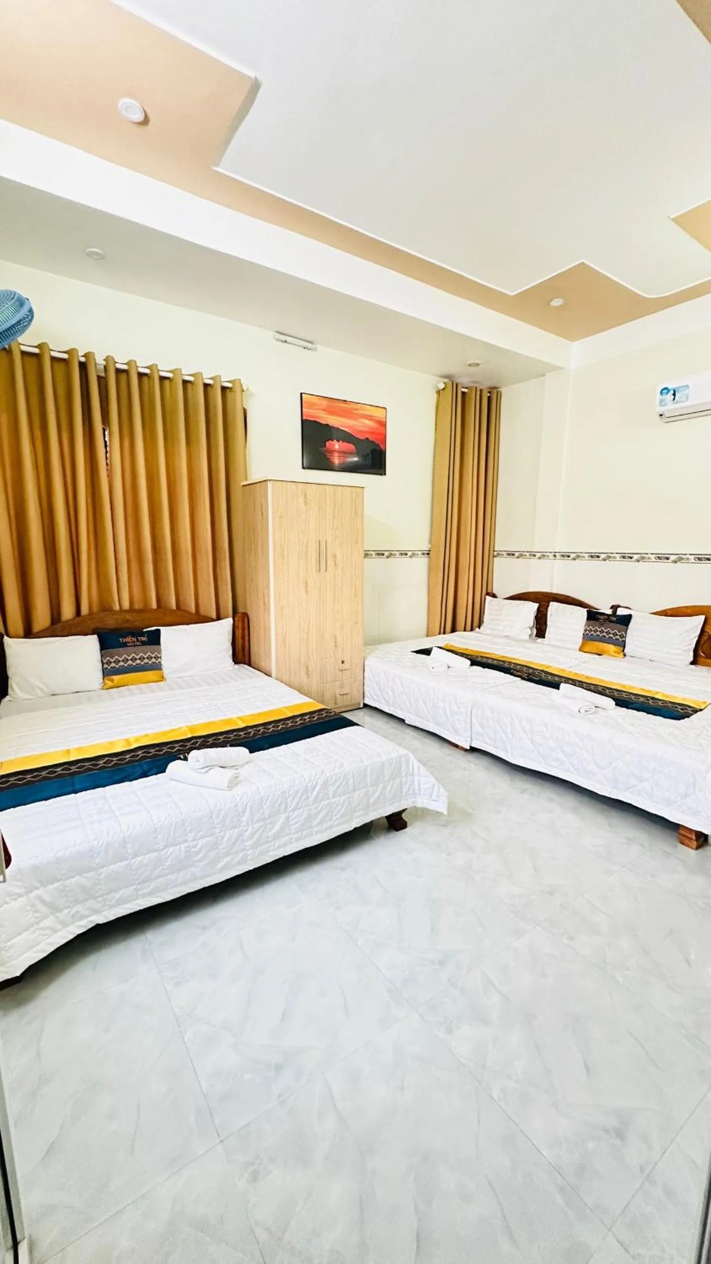 Property building, Bed in Khách Sạn Thiên Trí Lý Sơn