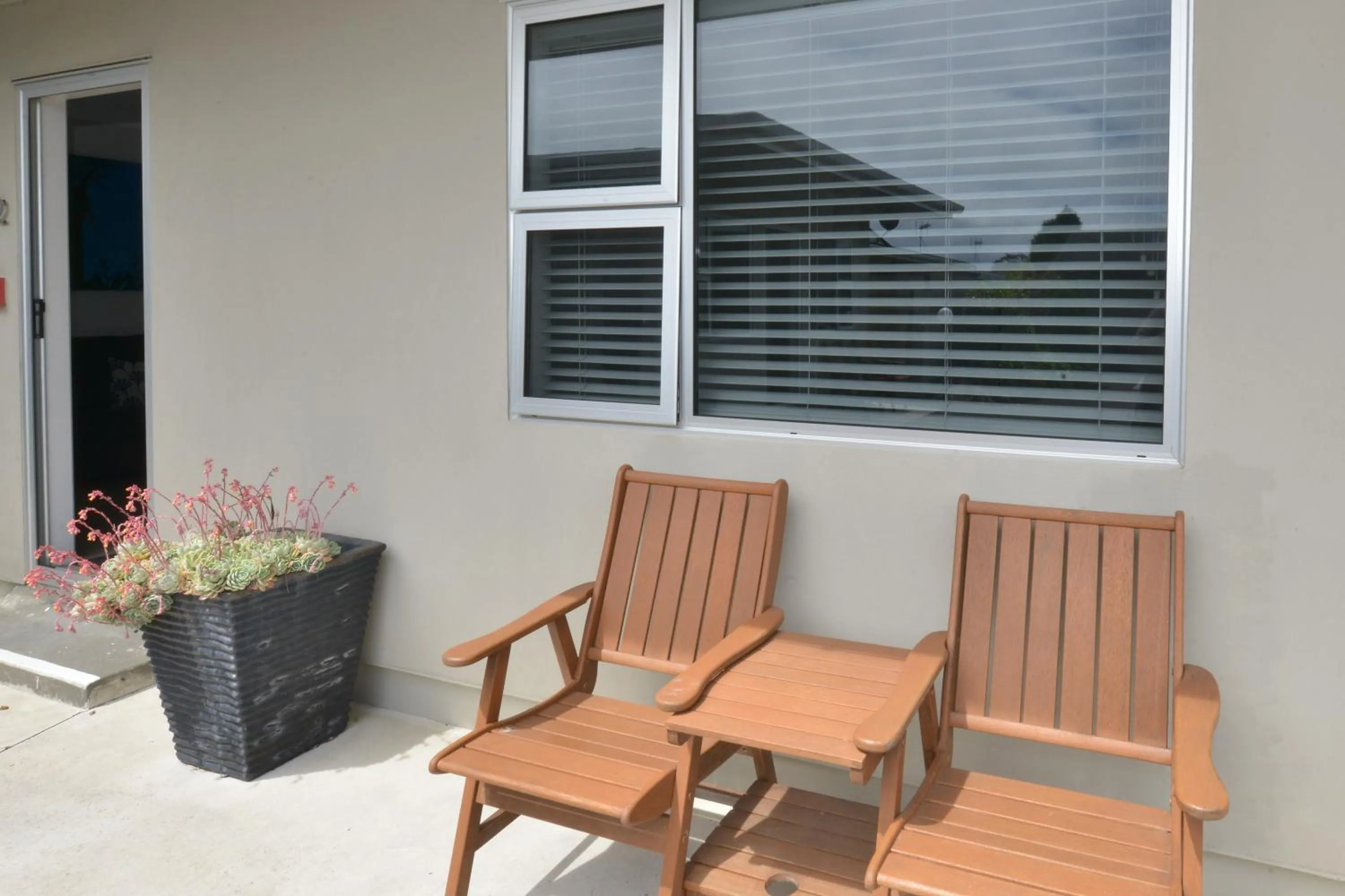 Balcony/Terrace in Beach Street Motel Apartments