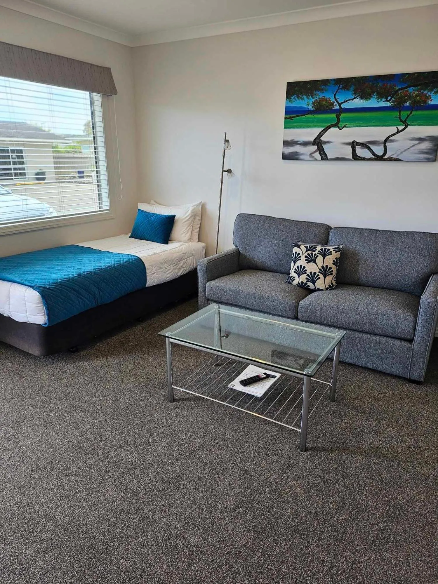 Bed in Beach Street Motel Apartments