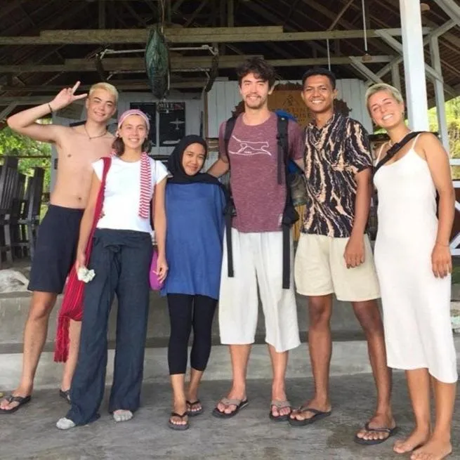 Guests in Pristine Paradise Dive Resort - Togean Islands, Una Una