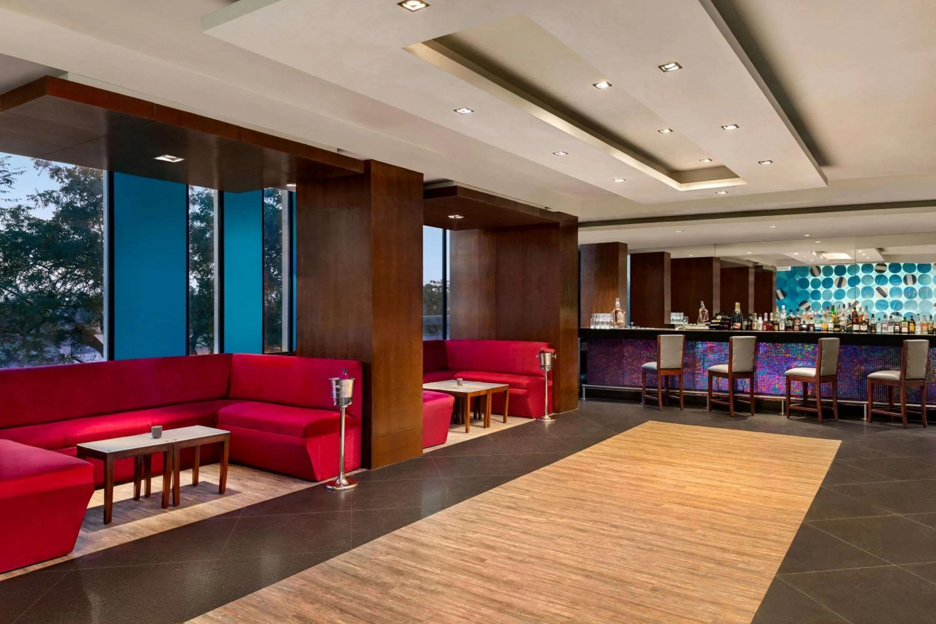 Lounge or bar in Ramada by Wyndham Jaipur North