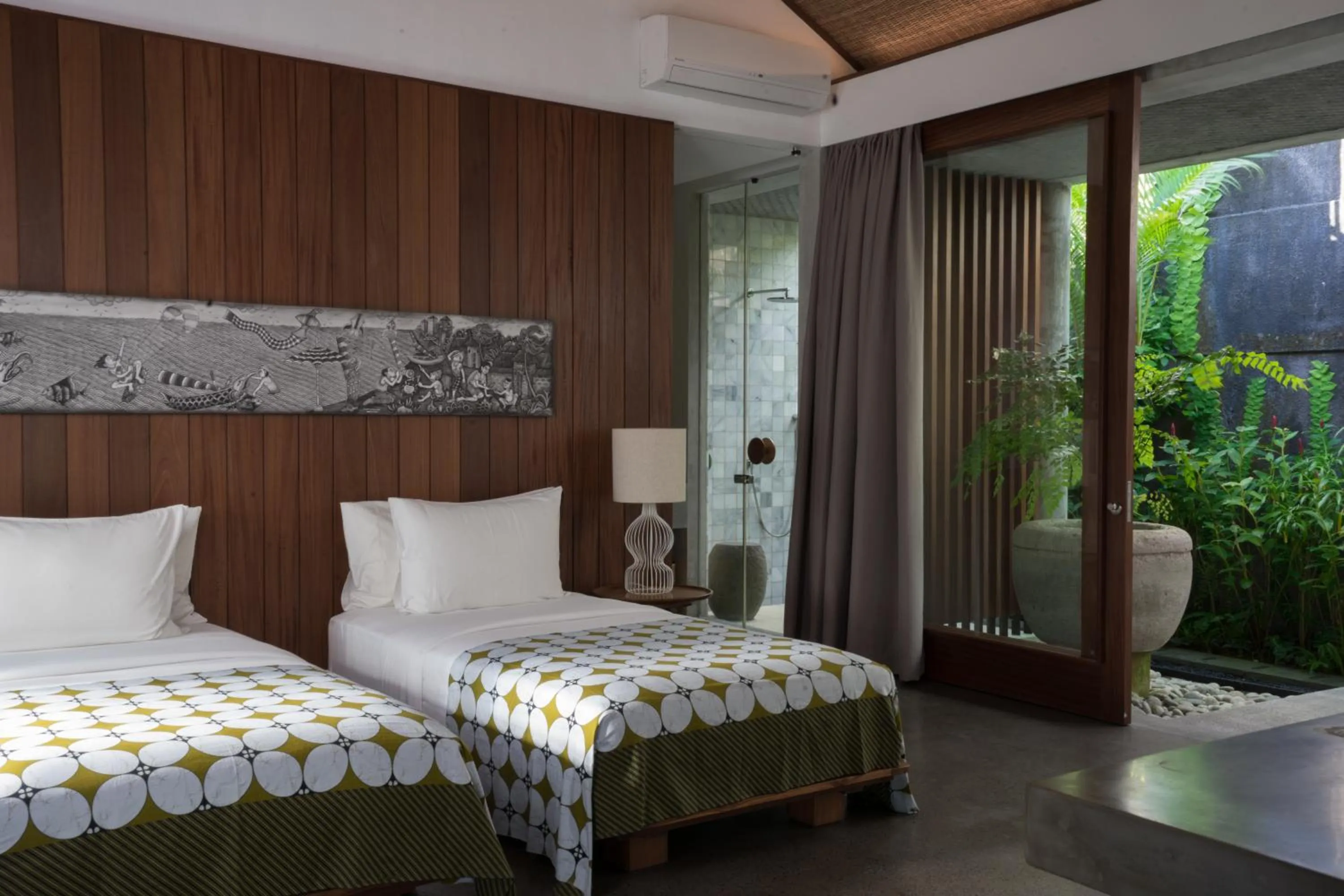 Bed in Atelier TE Designer Guesthouse