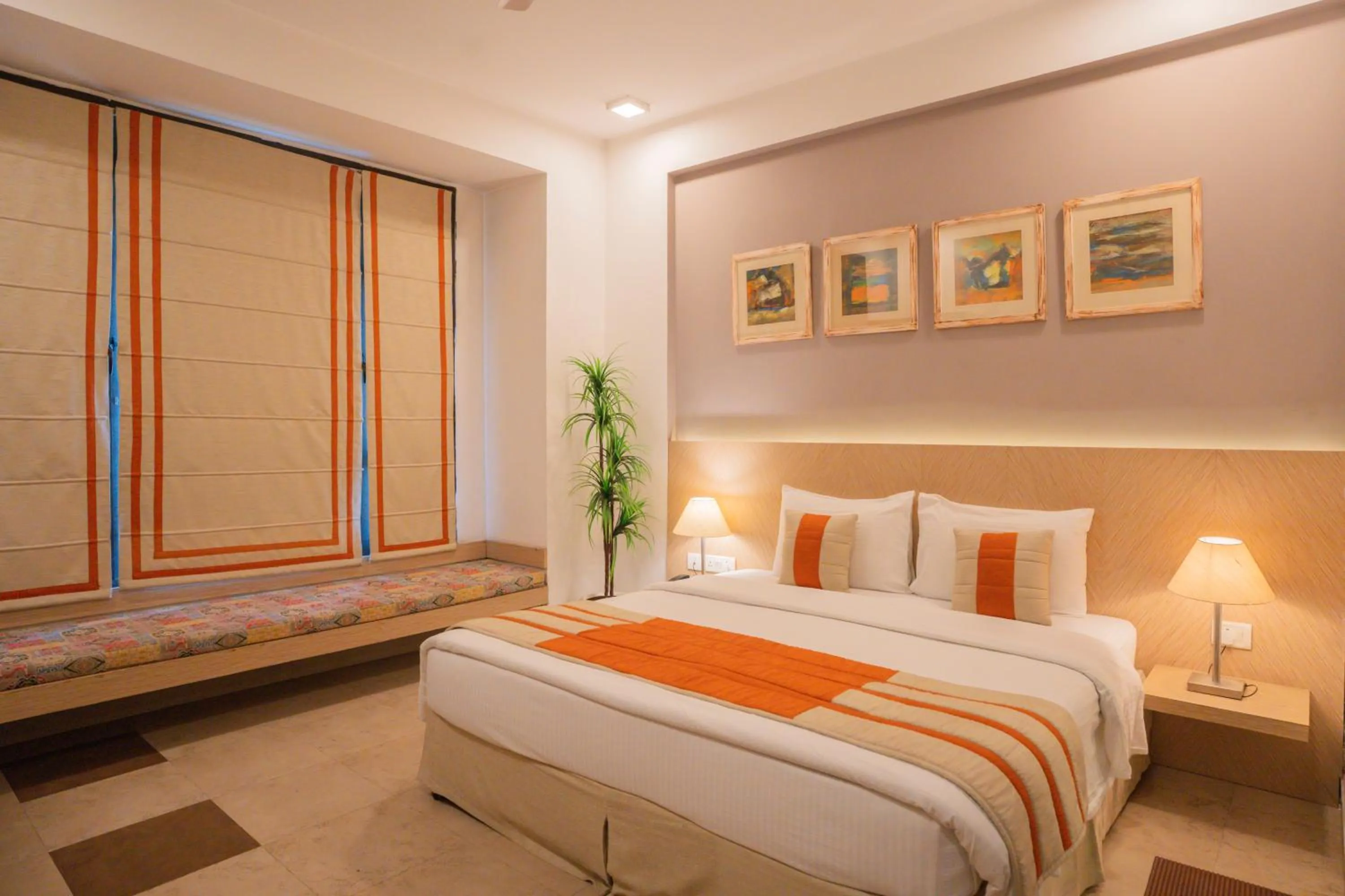 Bed in Ahuja Residency Parklane