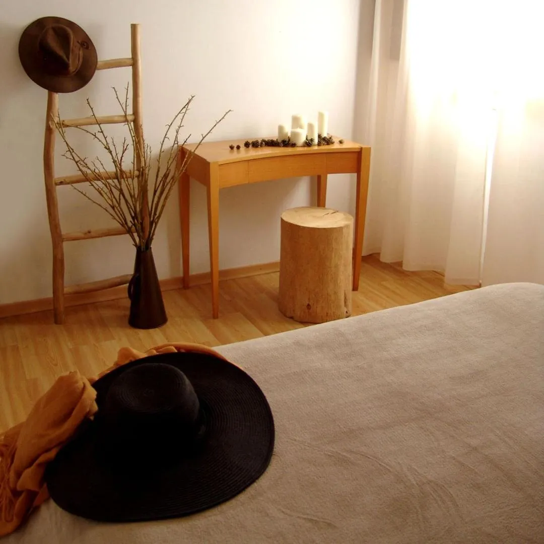 Decorative detail, Bed in Hotel La Tinensa