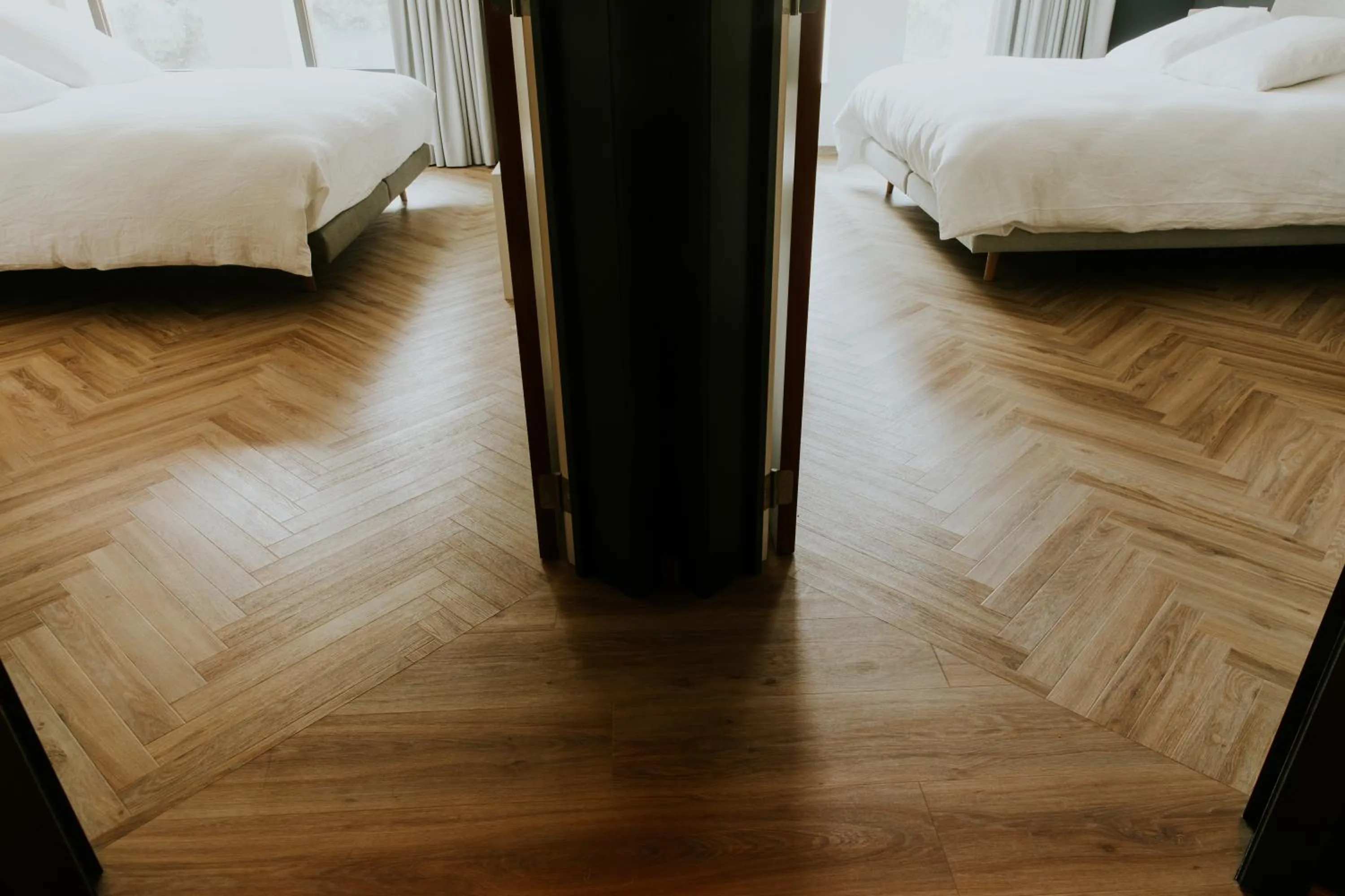 Decorative detail, Bed in Hotel Jerom