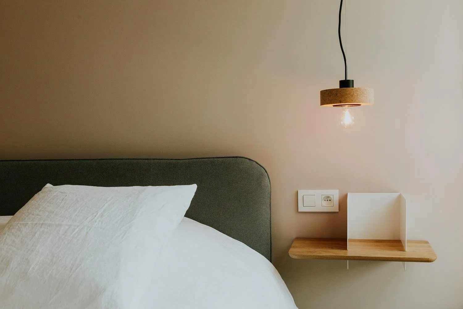 Decorative detail, Bed in Hotel Jerom