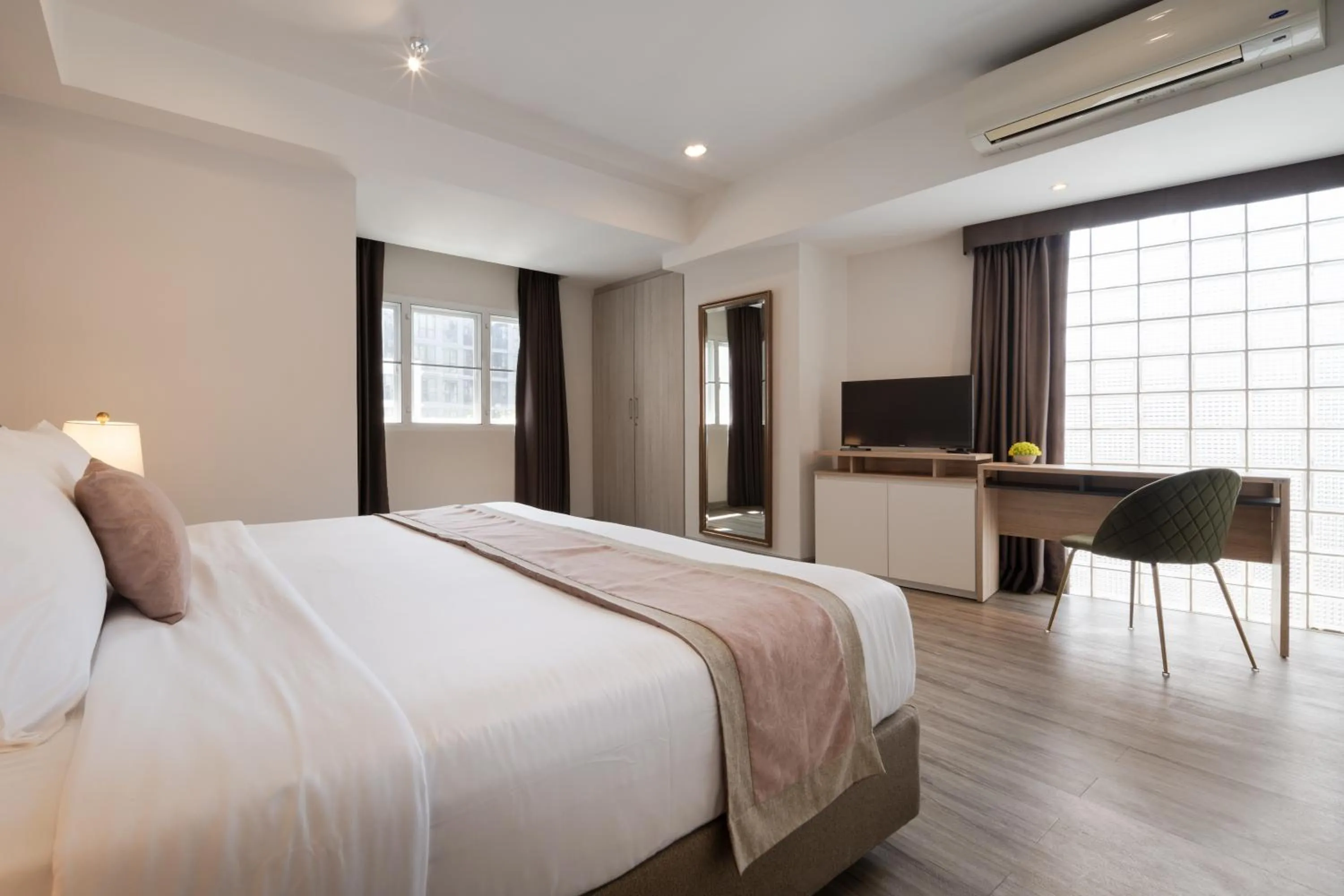 Bed in Aspira Residence Ruamrudee