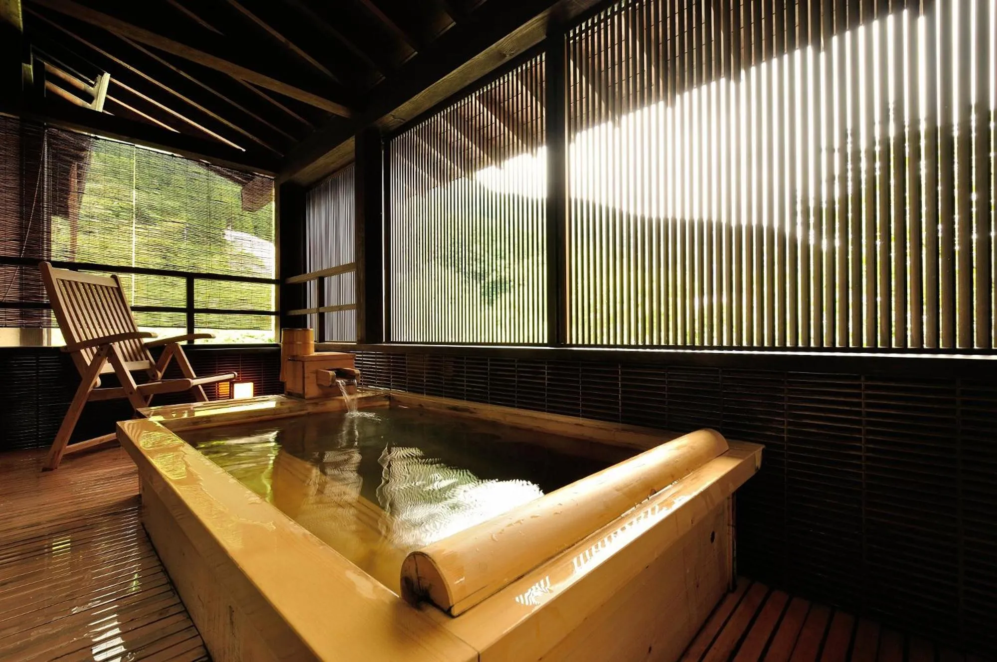 Open Air Bath in Syoubun