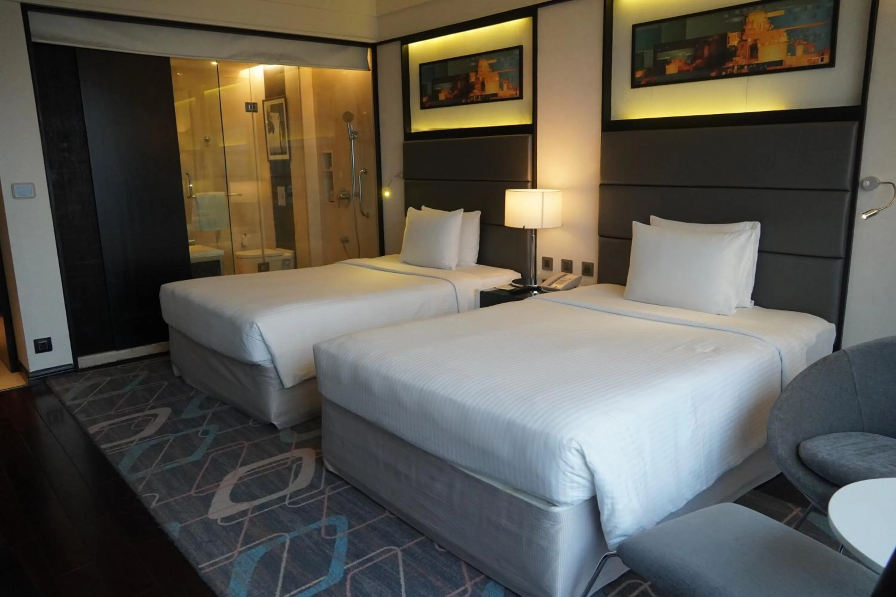 Bedroom, Bed in Crowne Plaza Pune City Centre by IHG