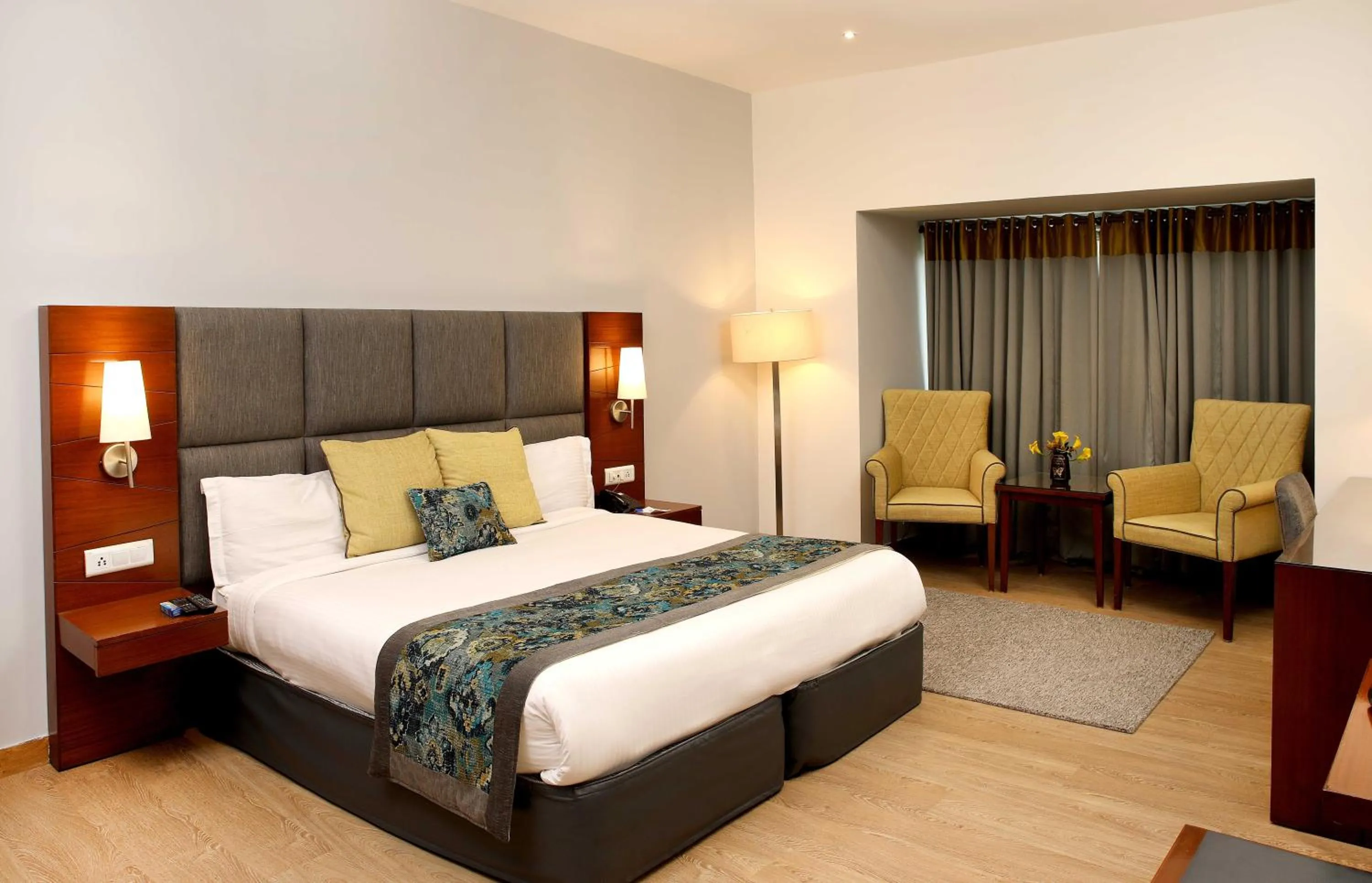 Bedroom, Bed in Ahuja Residency Sunder Nagar