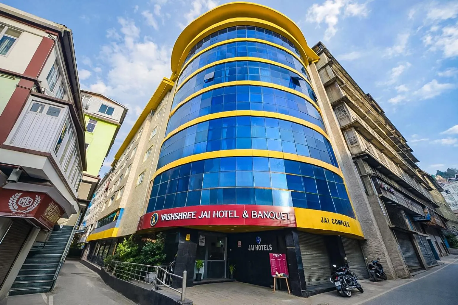 Property building in Yashshree Jai Hotel & Banquet