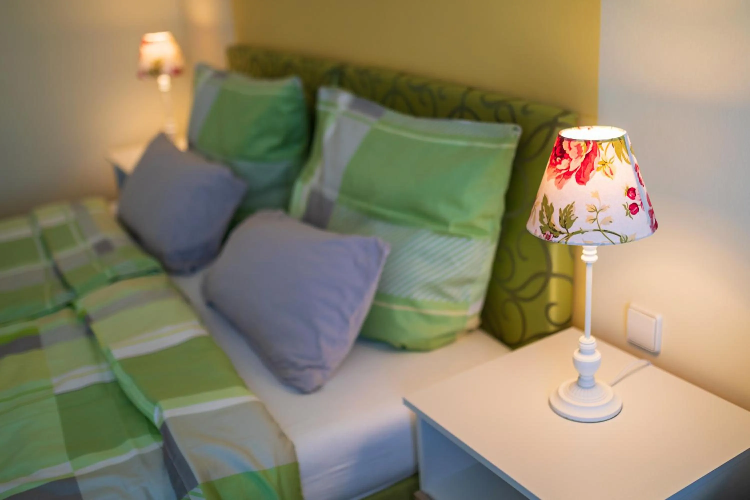 Decorative detail, Bed in Landhotel Gillenfelder Hof